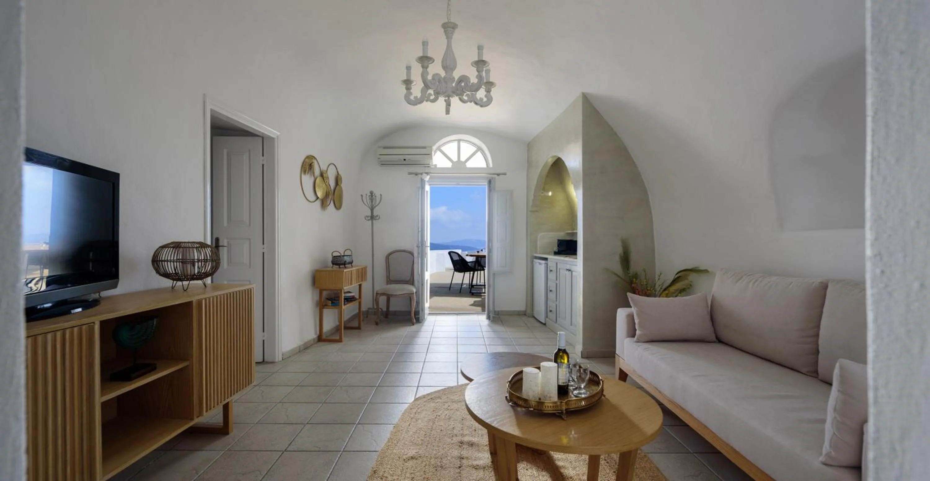 Living room in Strogili