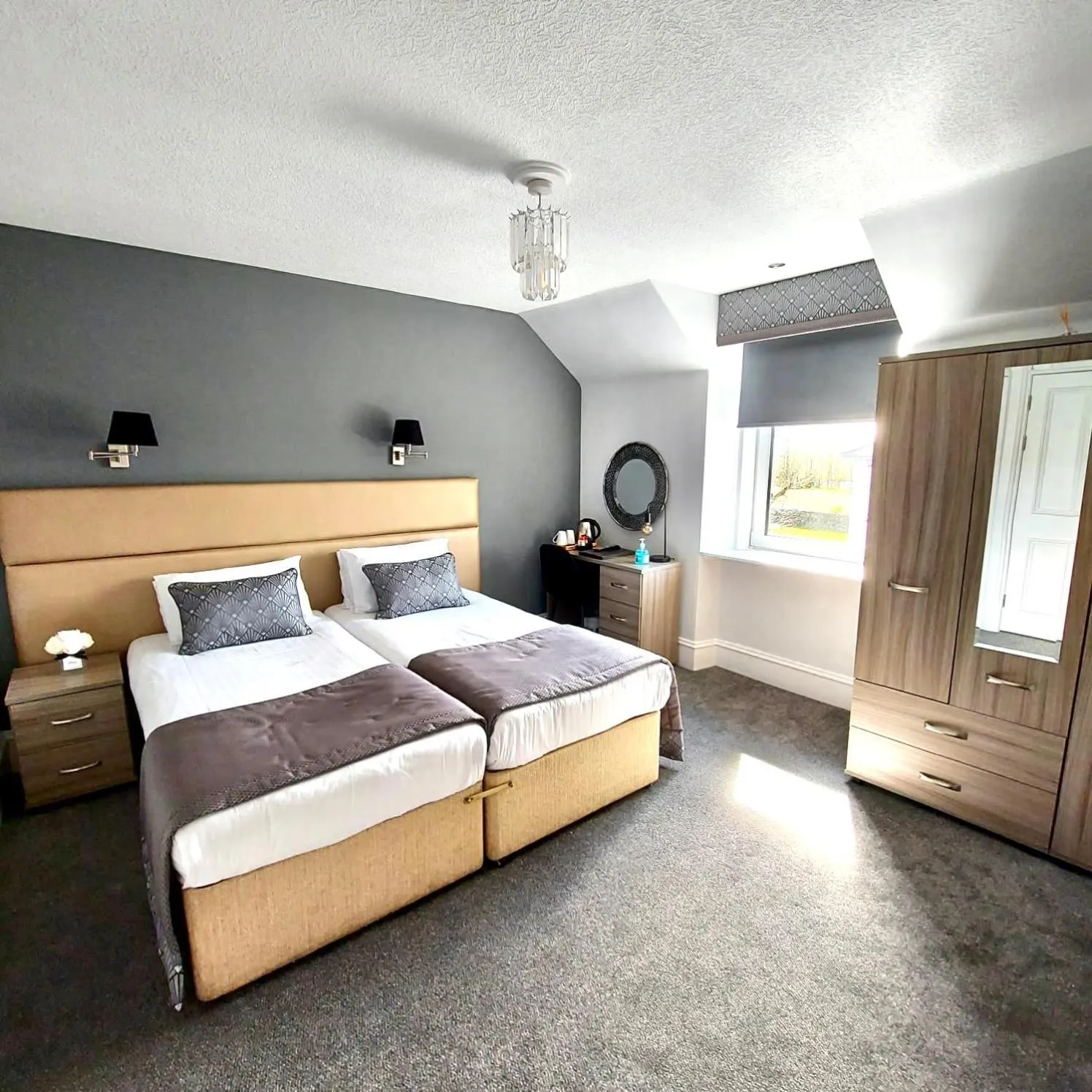 Bedroom, Bed in Newmachar Hotel