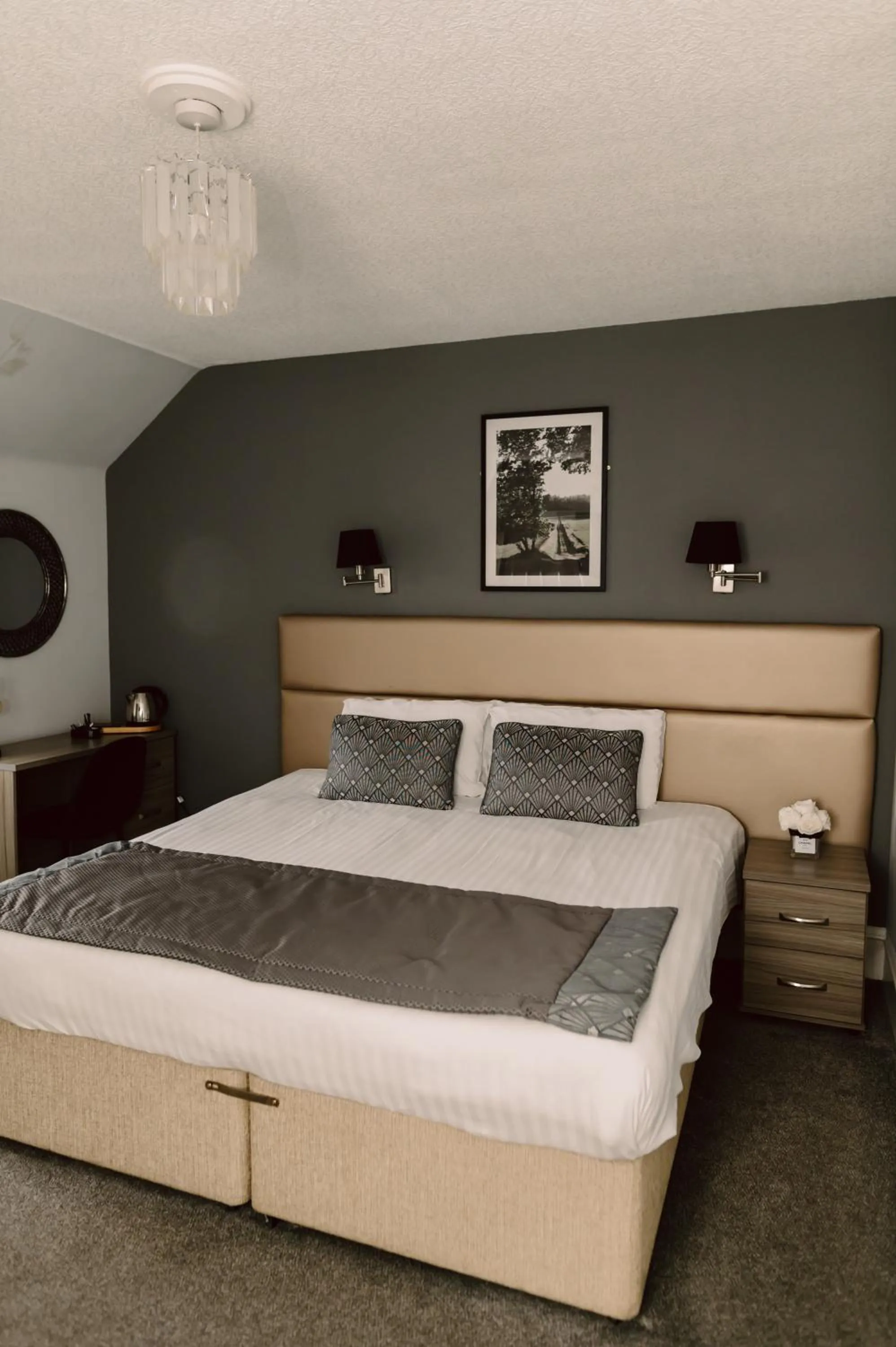 Bed in Newmachar Hotel