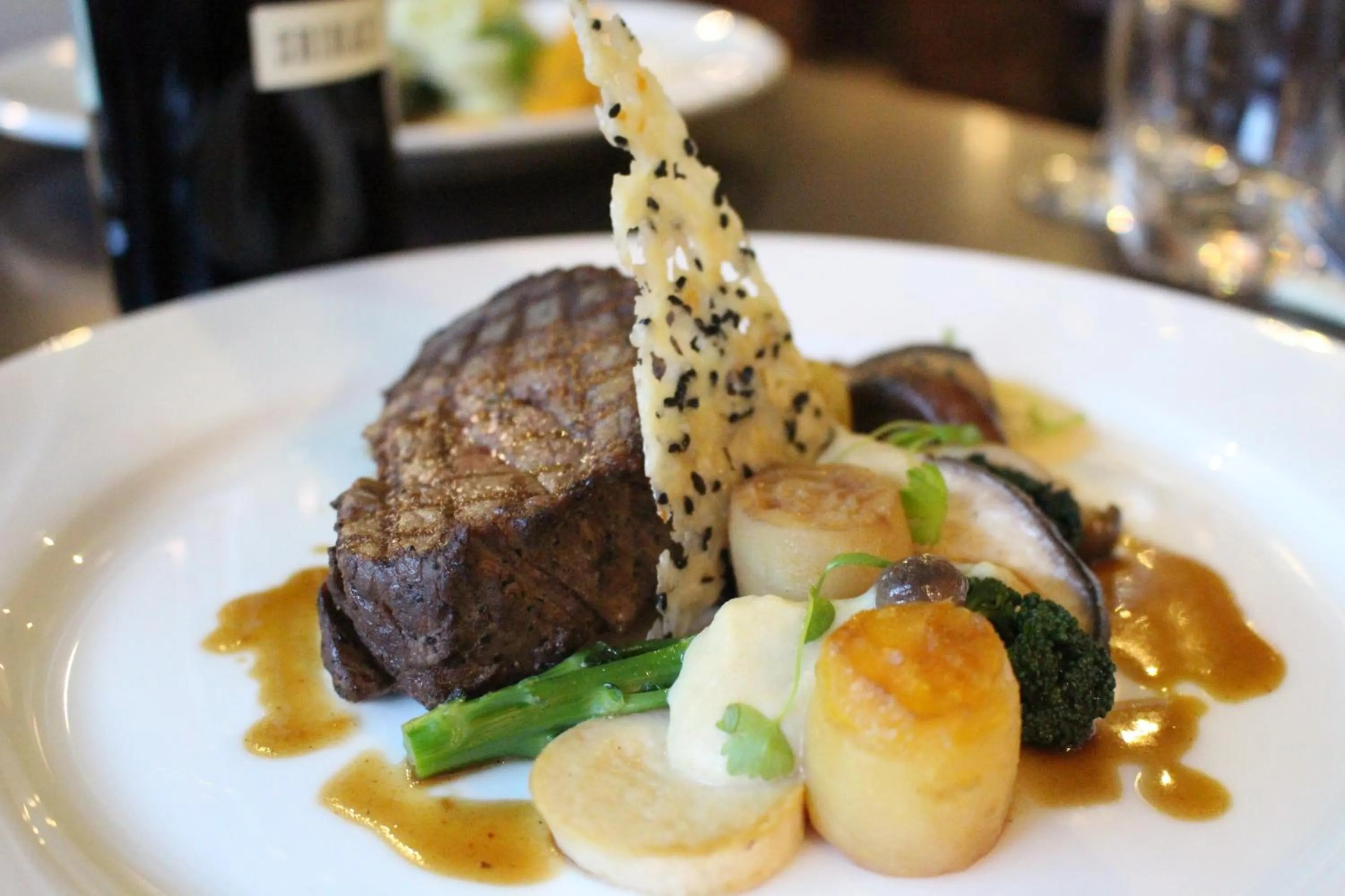 Food close-up in Newmachar Hotel