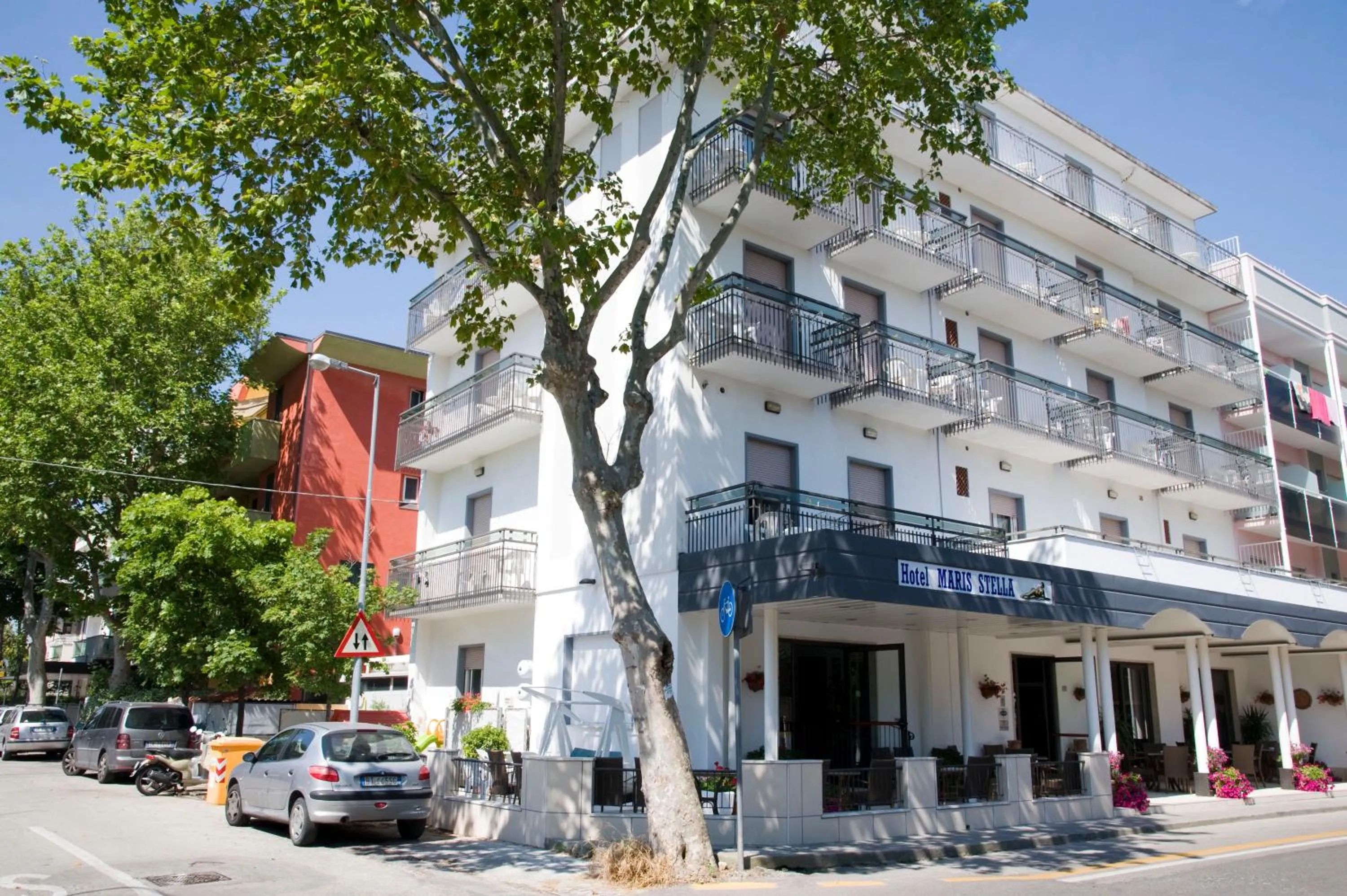Facade/entrance in Hotel Maris Stella