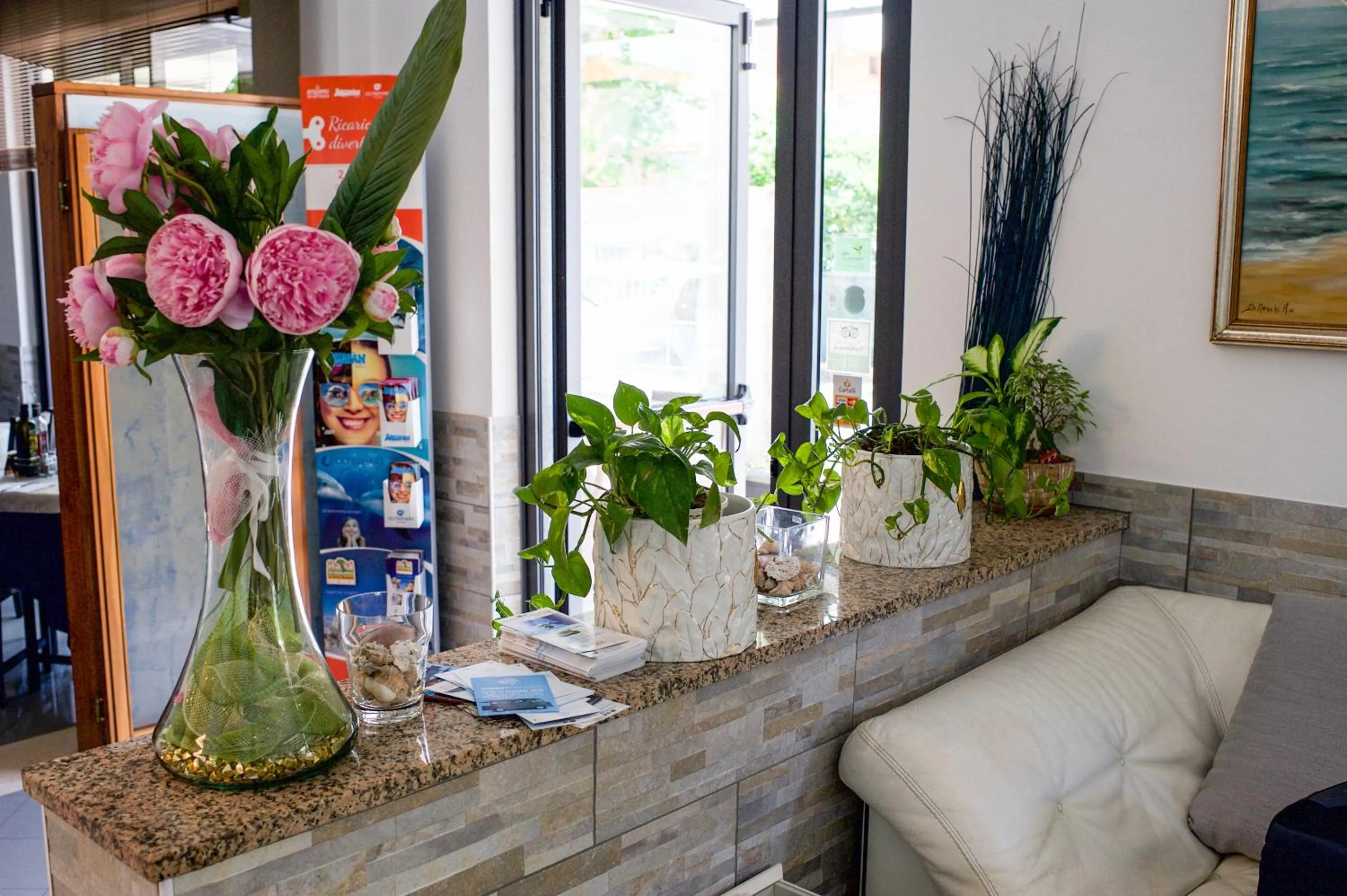 Lobby or reception in Hotel Maris Stella
