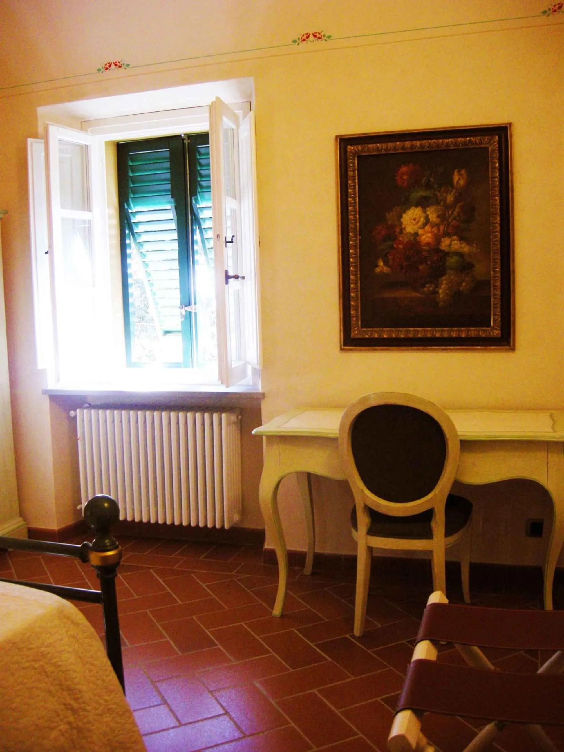 Decorative detail in Relais Villa Sensano