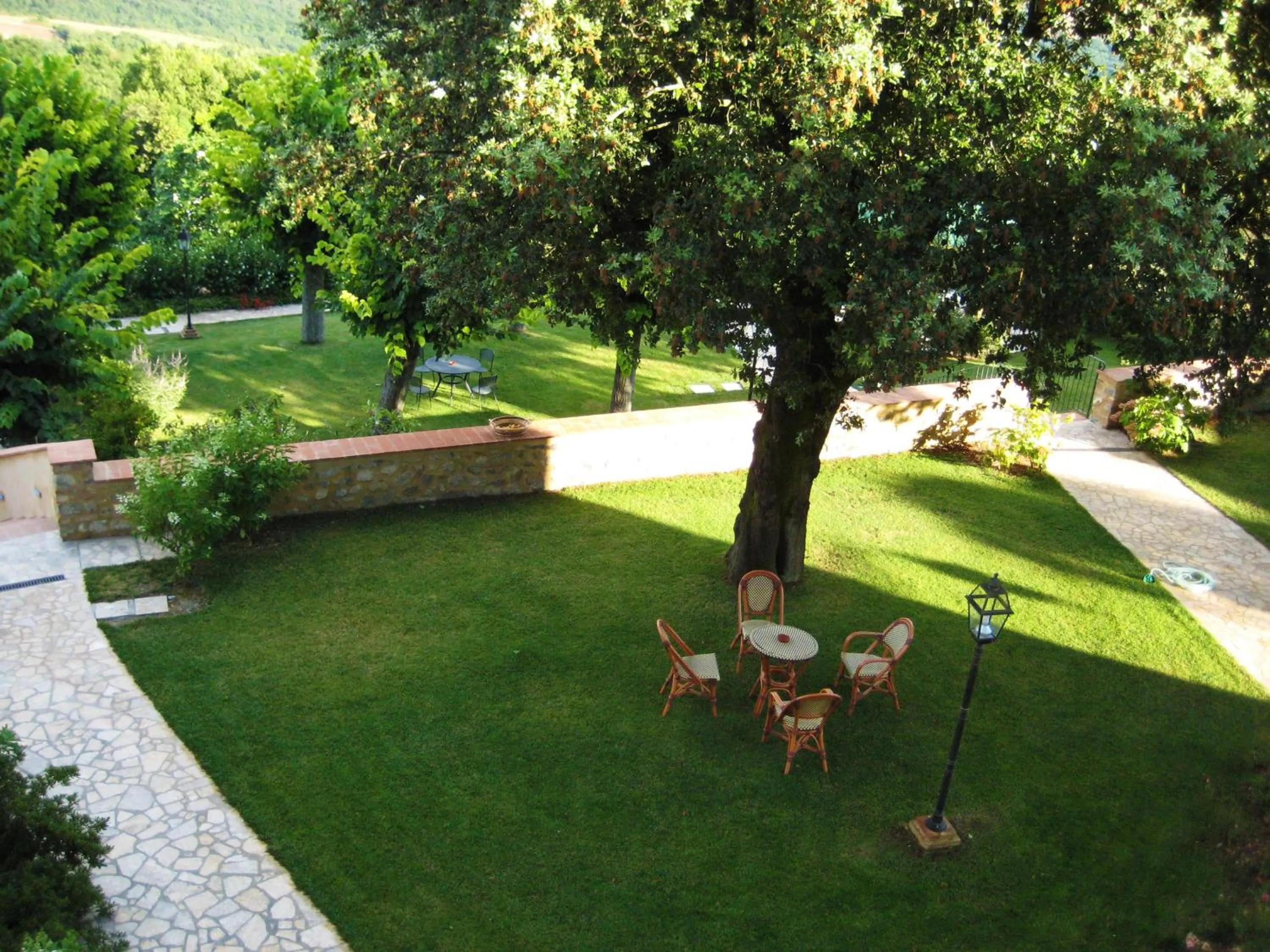 Patio in Relais Villa Sensano