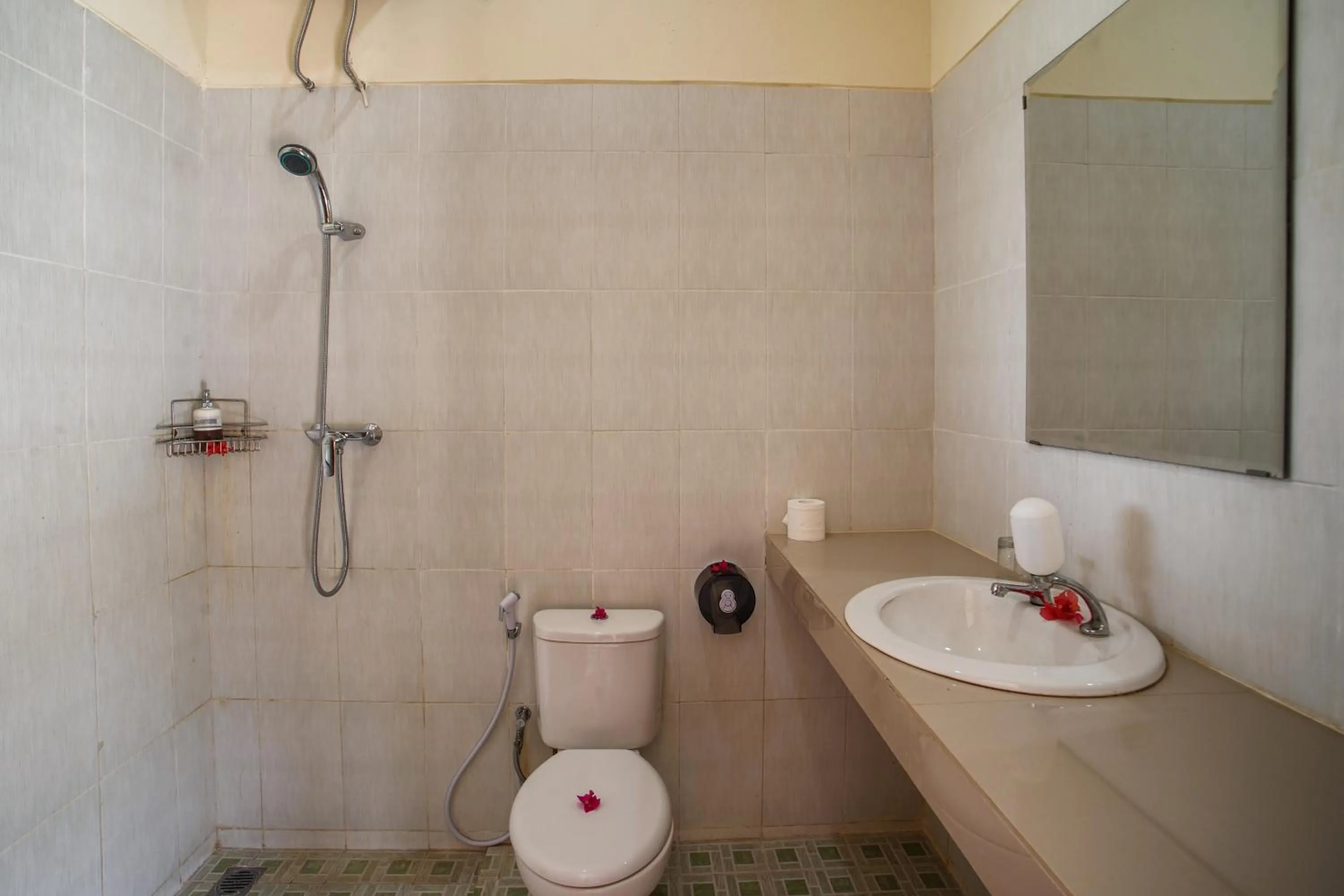 Shower in Tunak Cottage