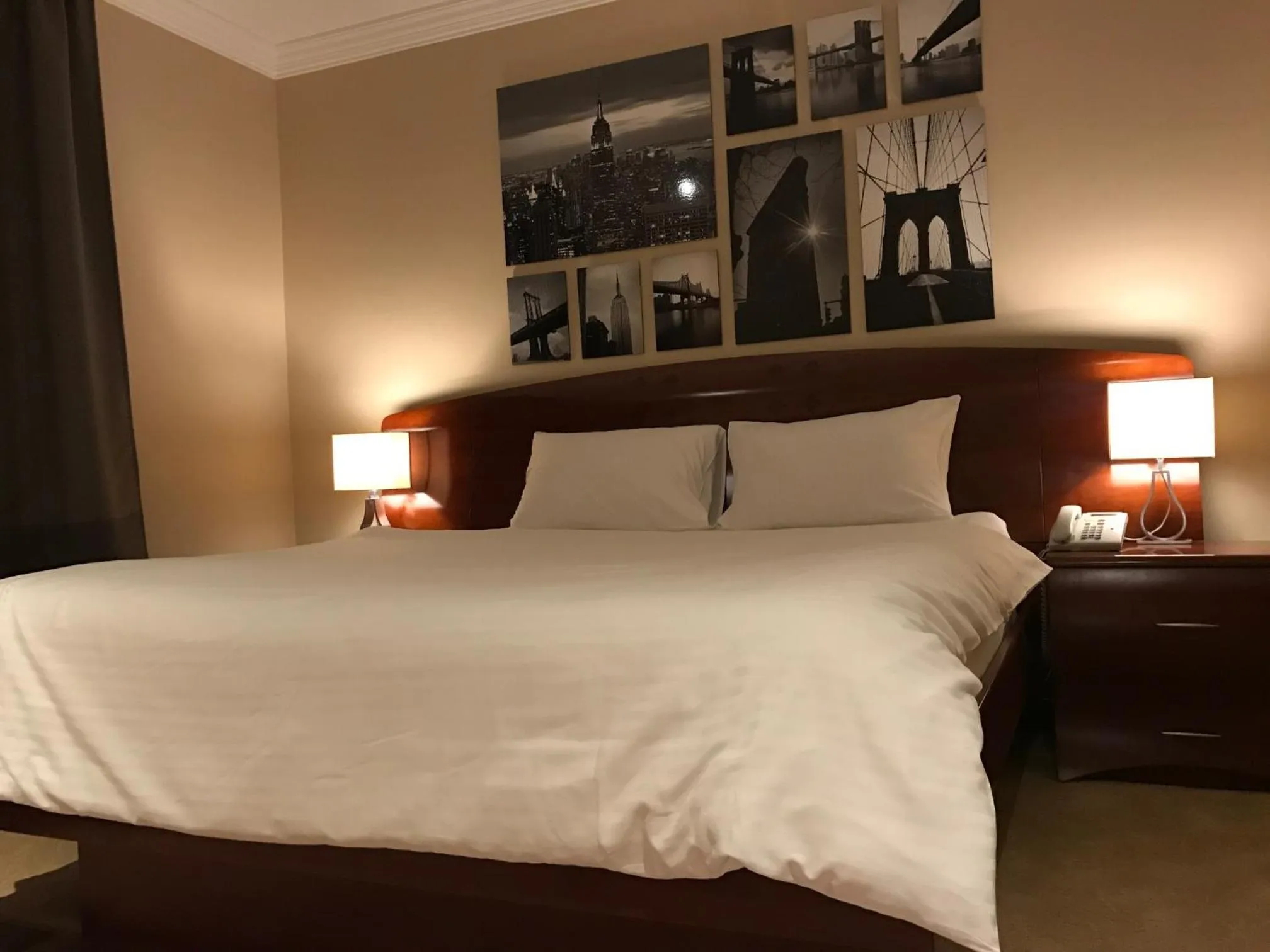 Bed in Wakra Inn Hotel Apartments