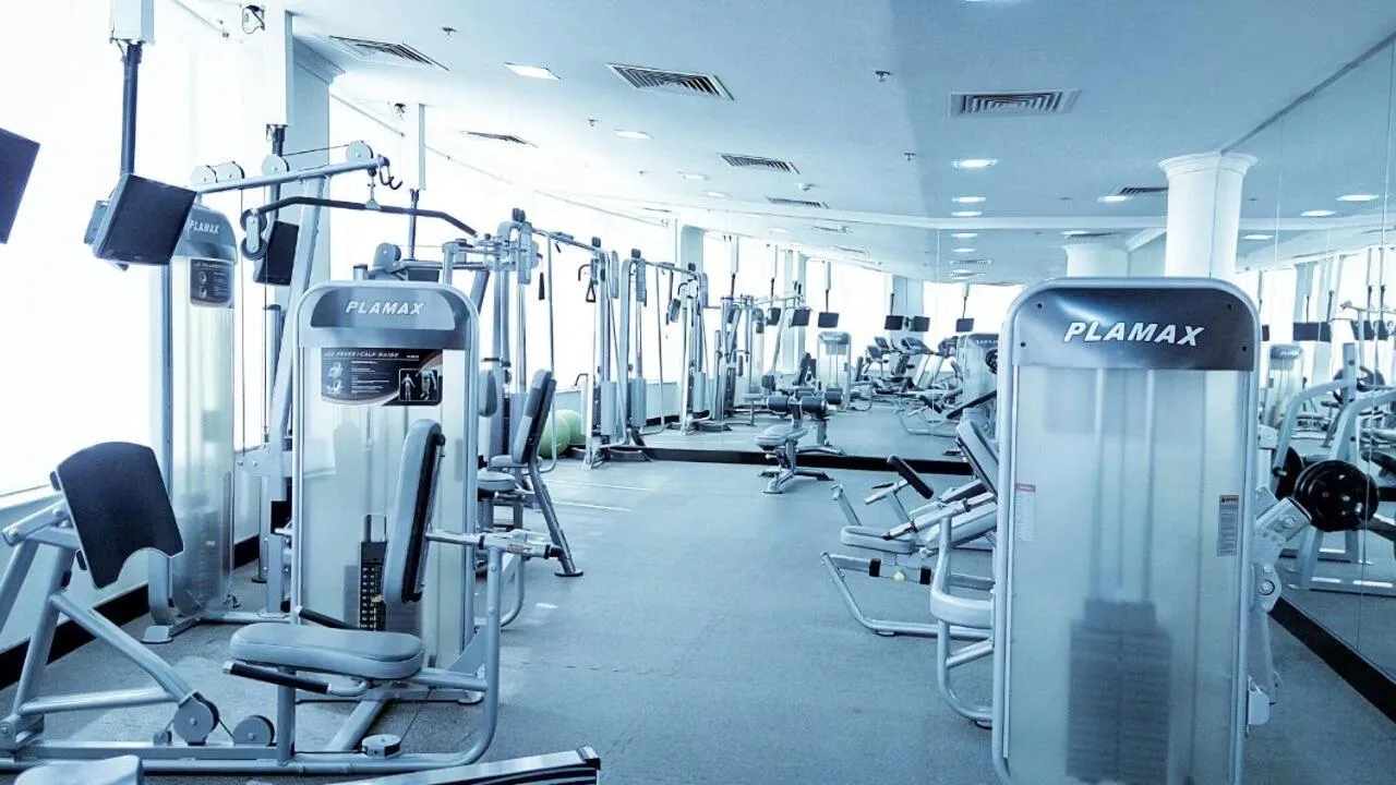 Fitness centre/facilities in Wakra Inn Hotel Apartments