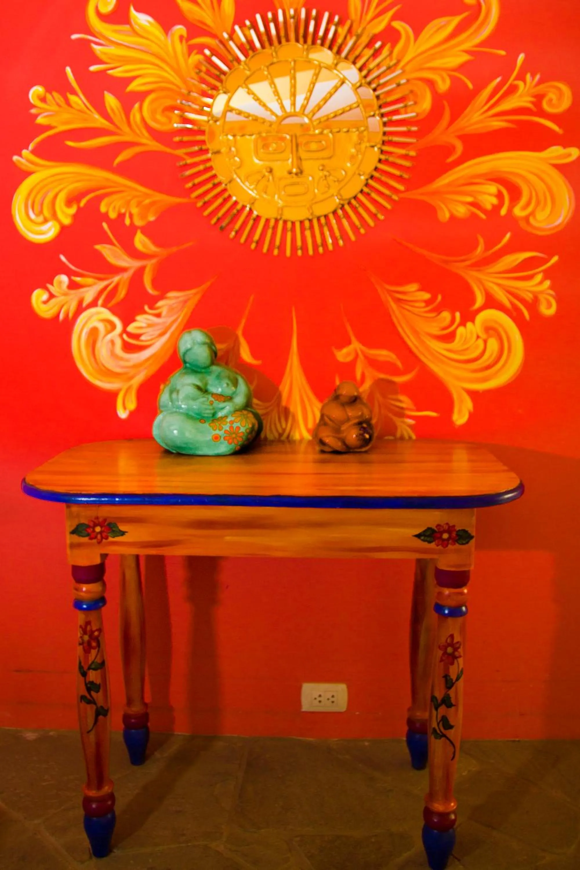 Decorative detail in Hotel Warari