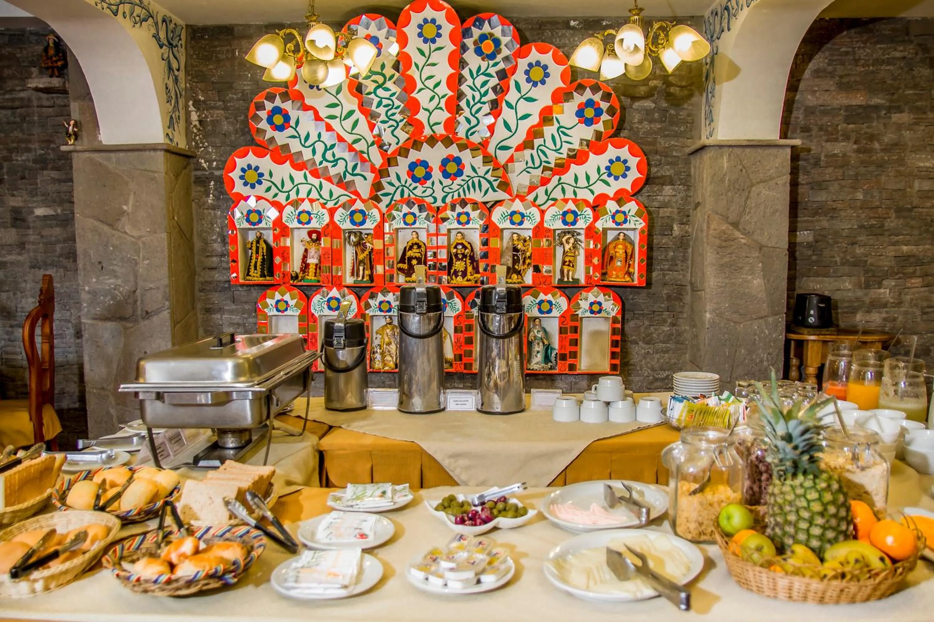 Decorative detail in Hotel Warari