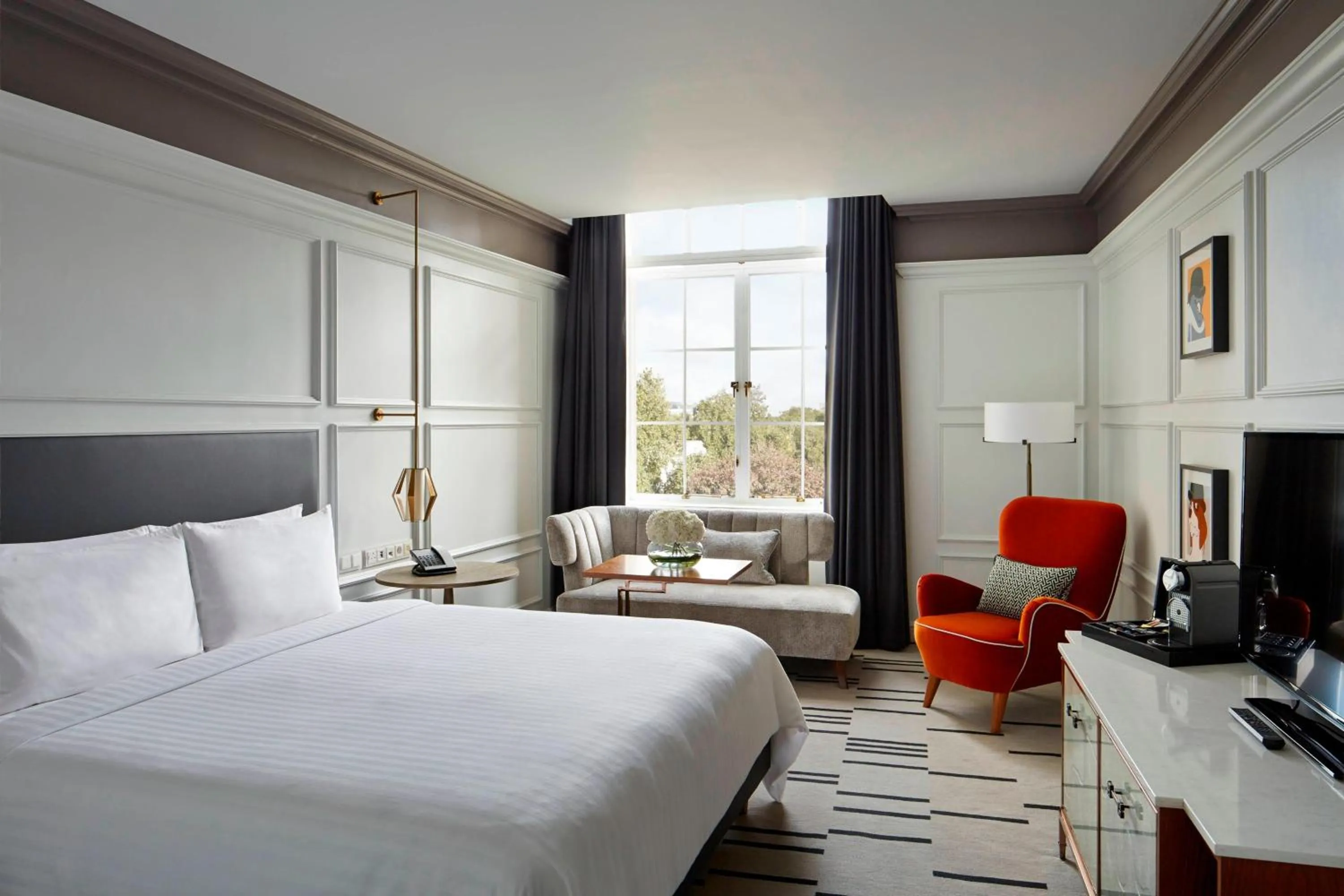 Photo of the whole room, Bed in London Marriott Hotel County Hall