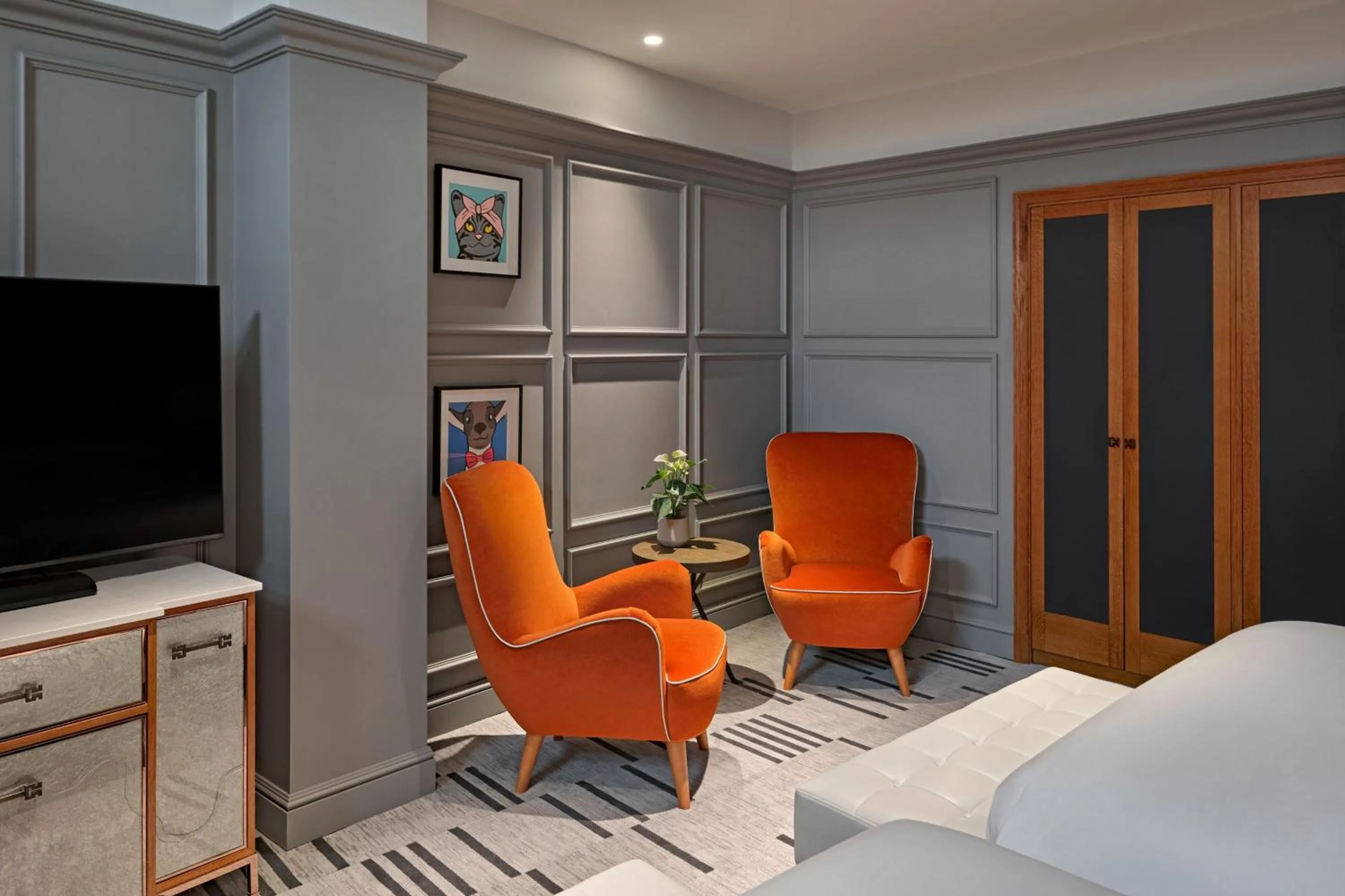 Photo of the whole room, Bed in London Marriott Hotel County Hall