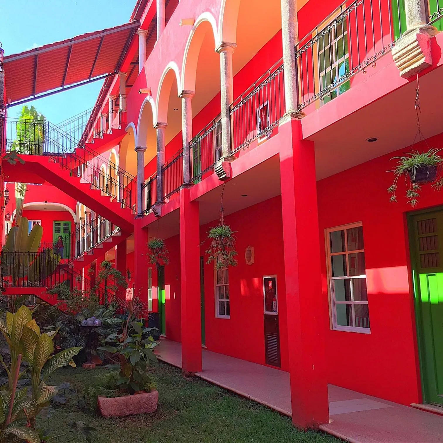 Property building in Hotel Mejorada Merida