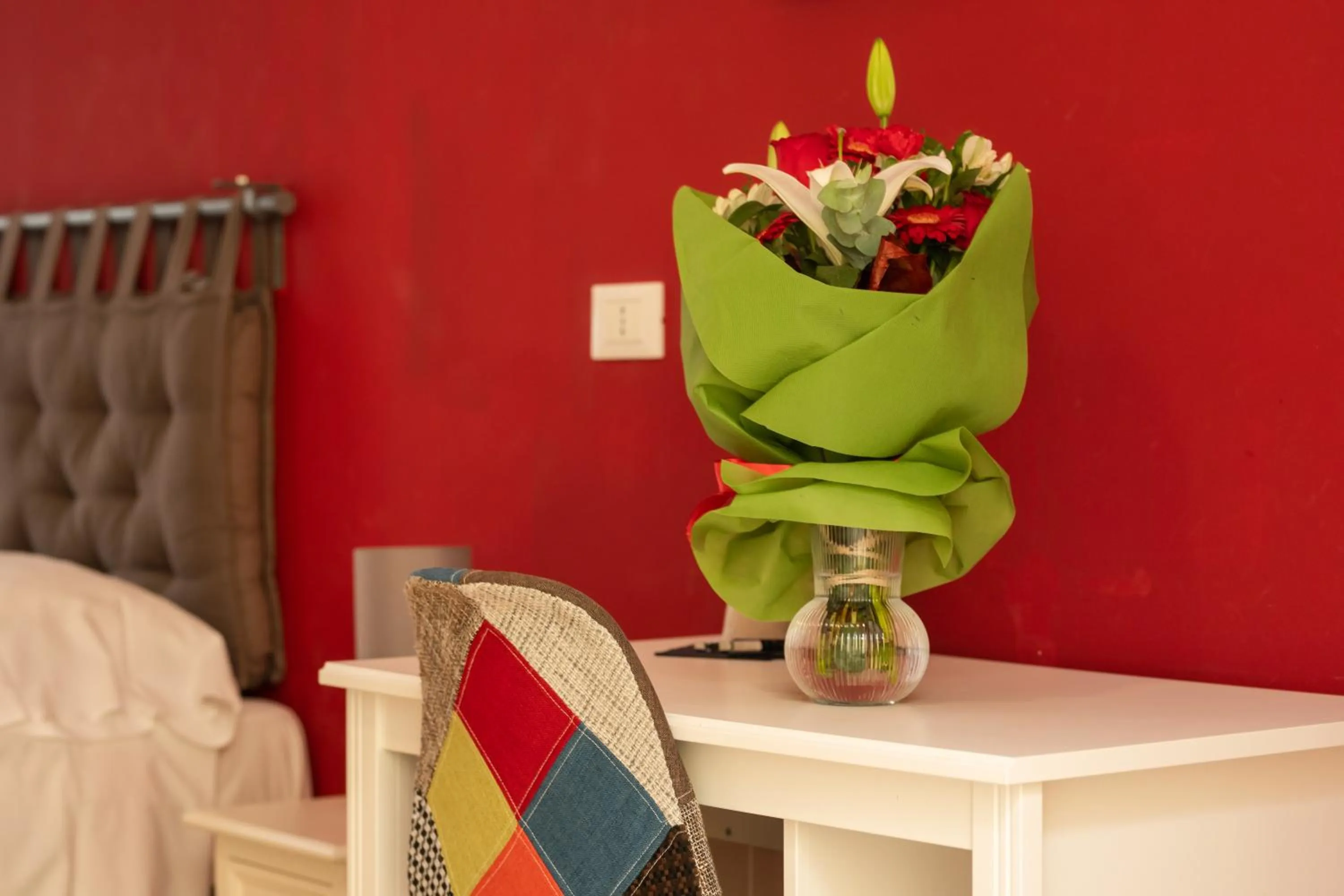 Decorative detail, Bed in L'Imperiale RomaTrastevere