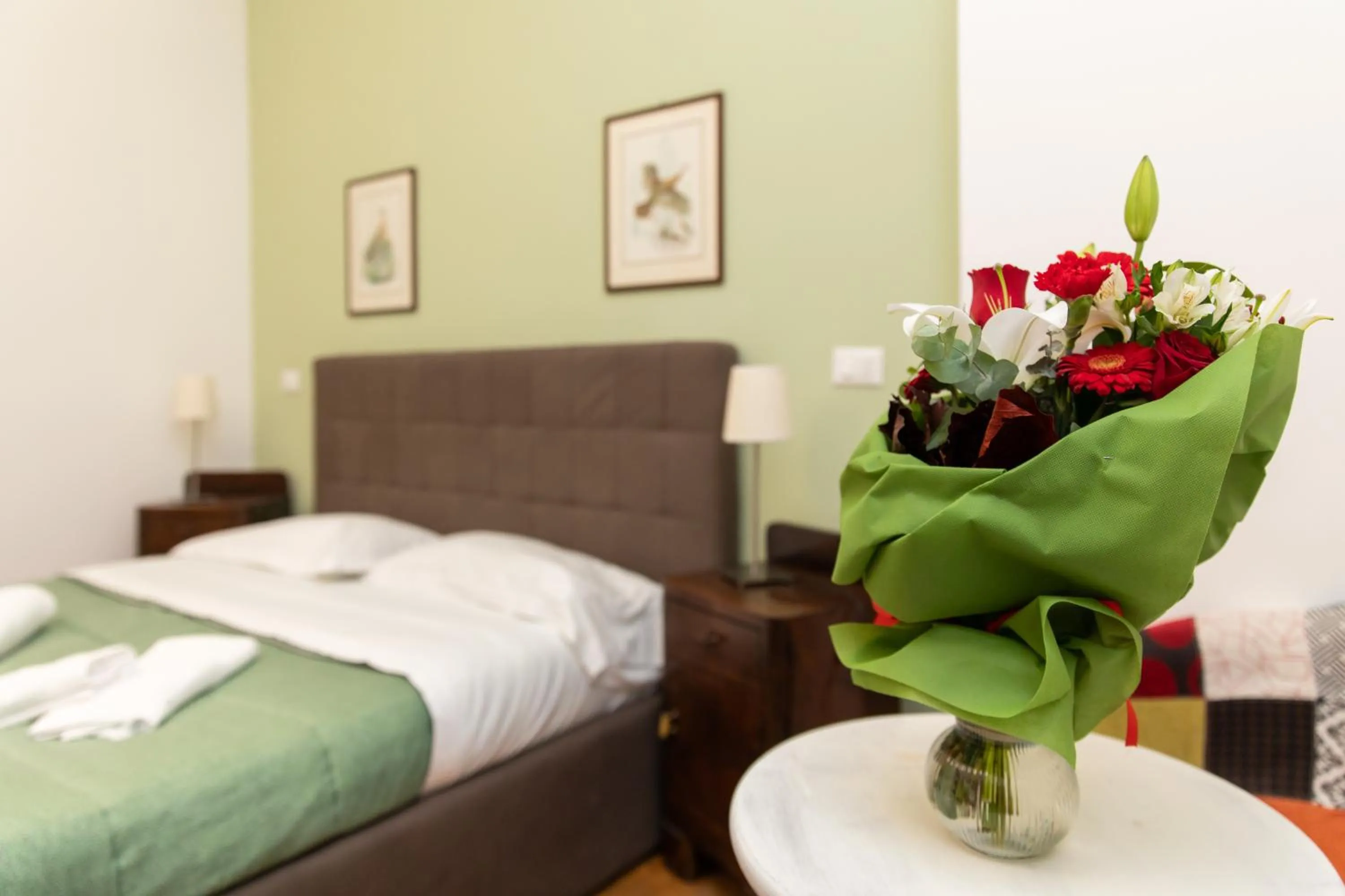 Decorative detail, Bed in L'Imperiale RomaTrastevere