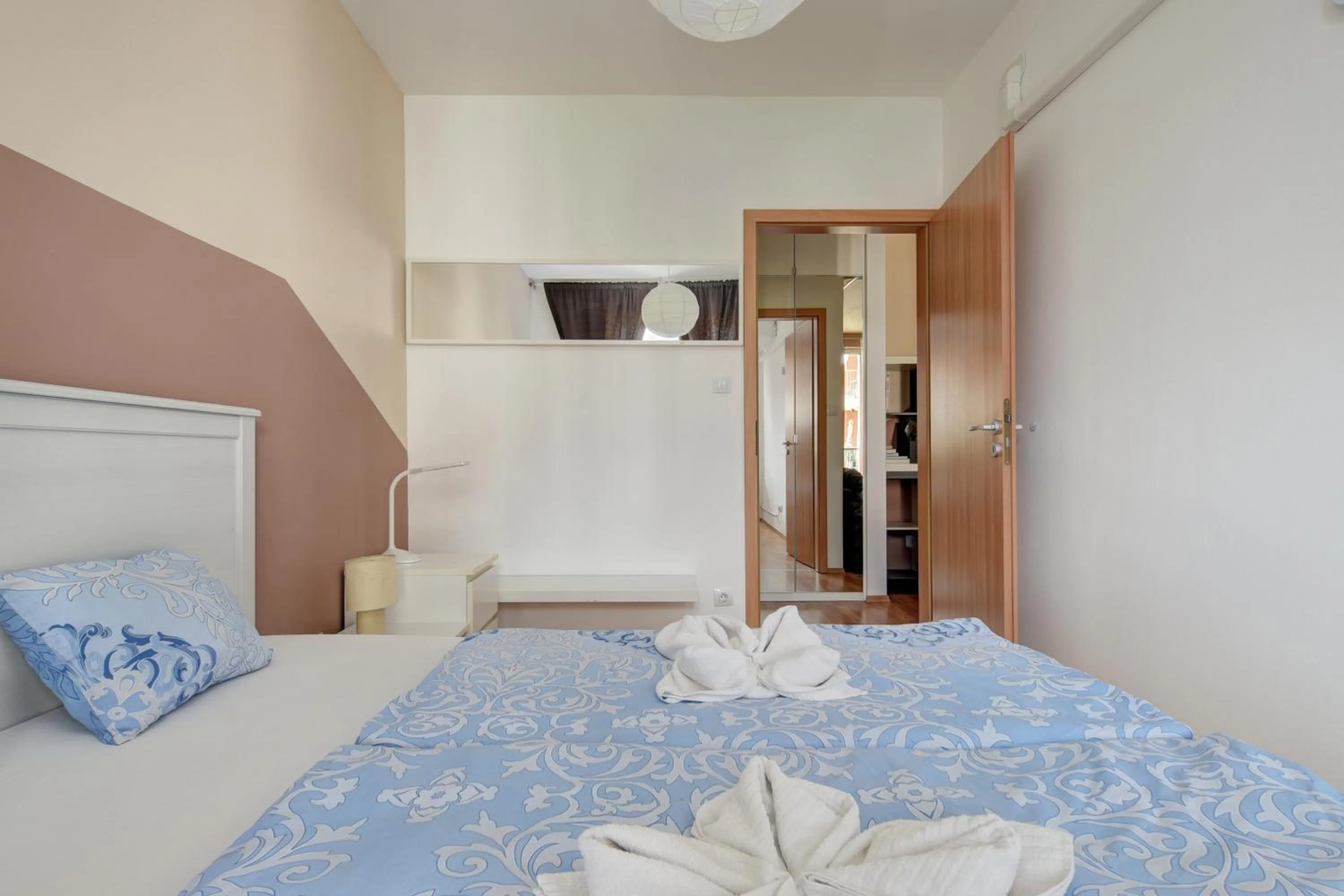 Bed in Vision Apartments Budapest