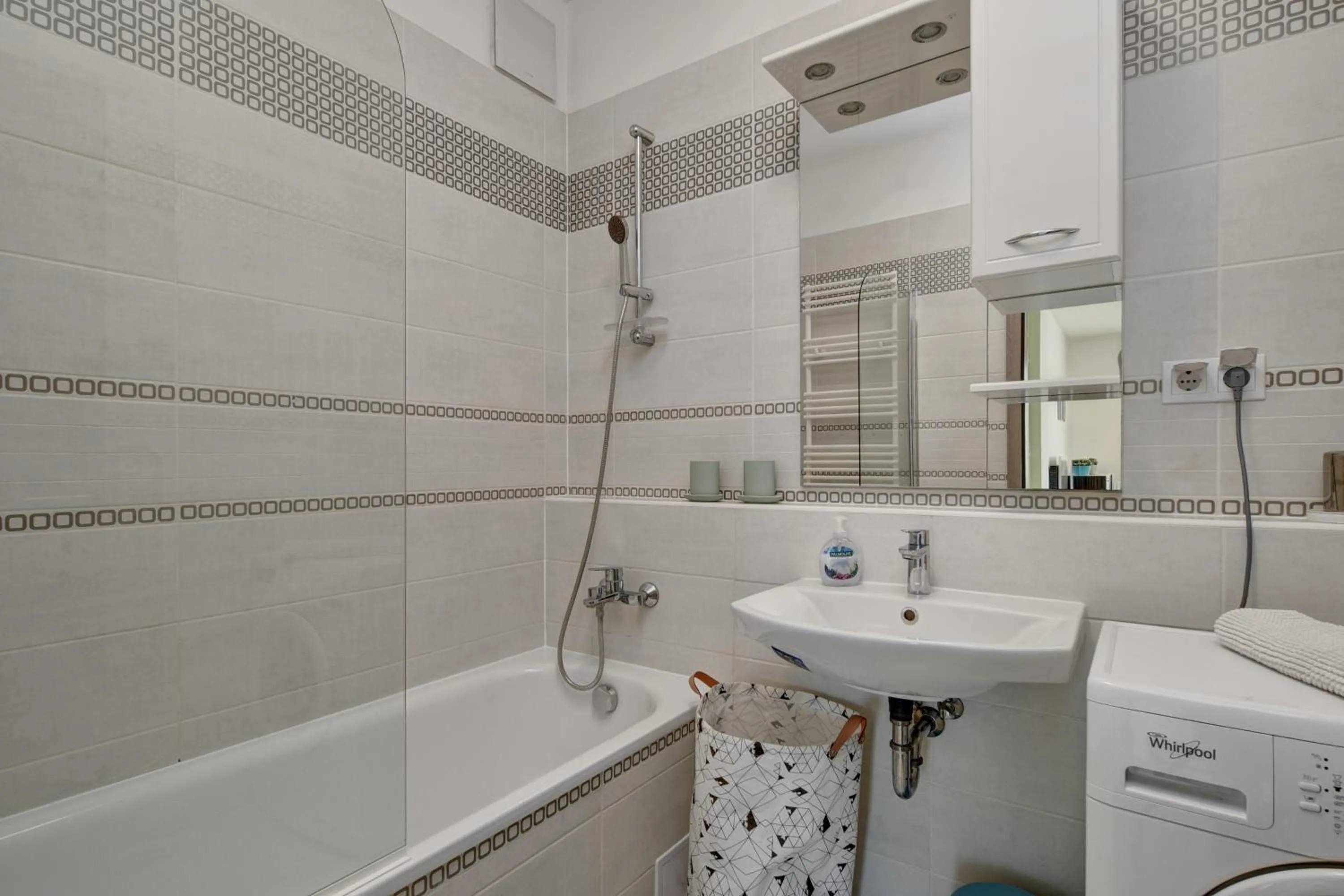 Bathroom in Vision Apartments Budapest