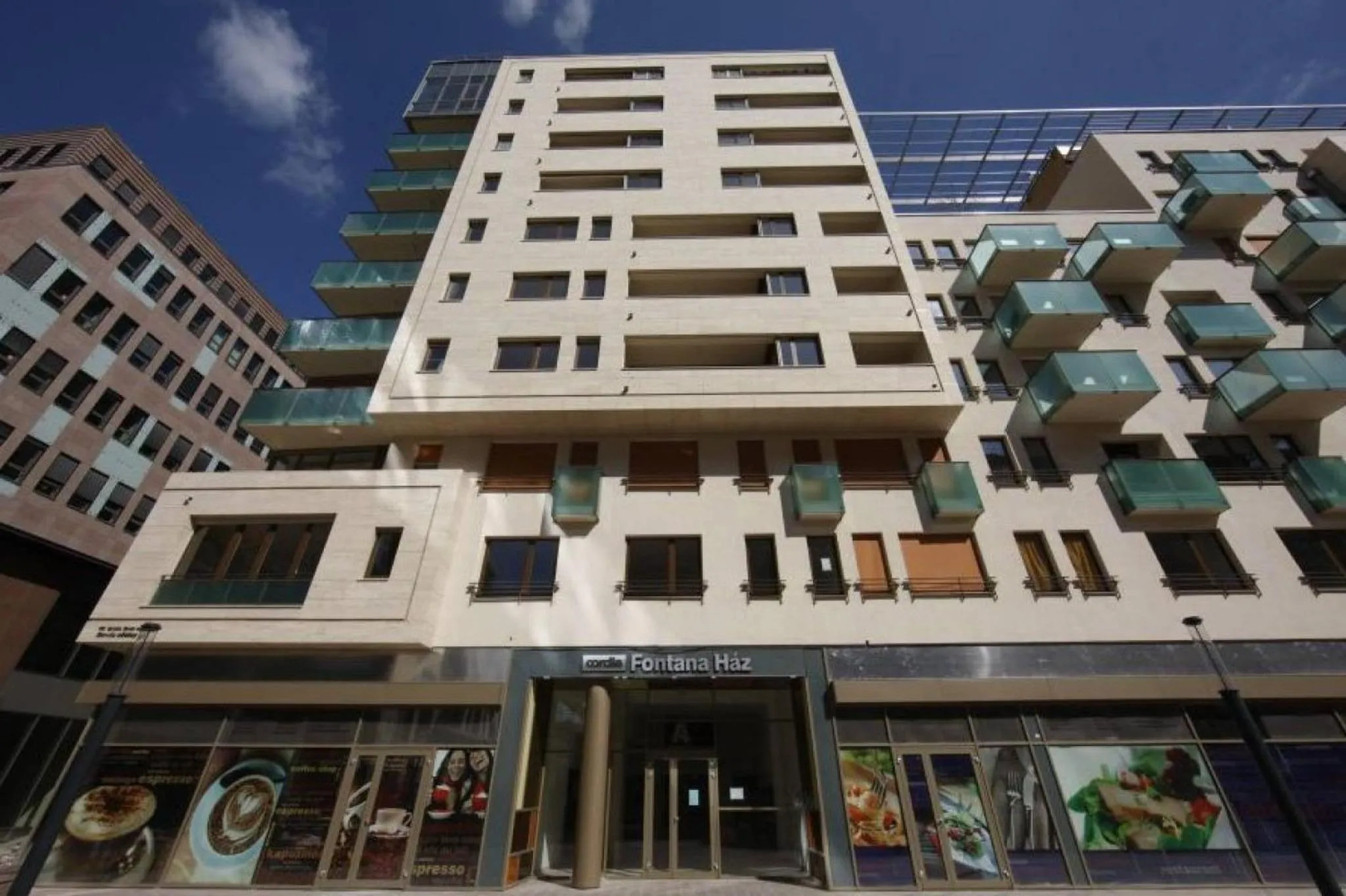 Property building in Vision Apartments Budapest