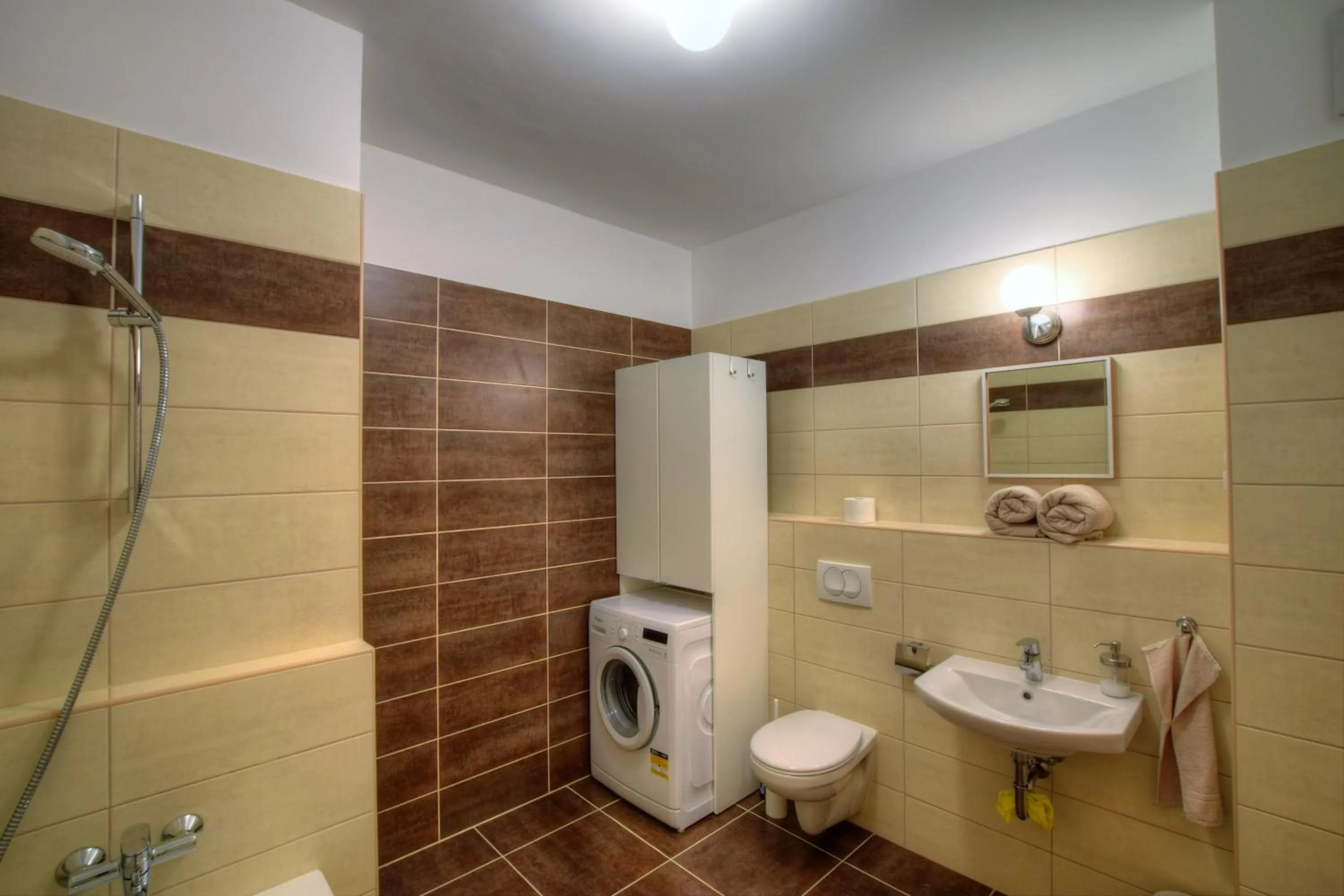 Bathroom in Vision Apartments Budapest