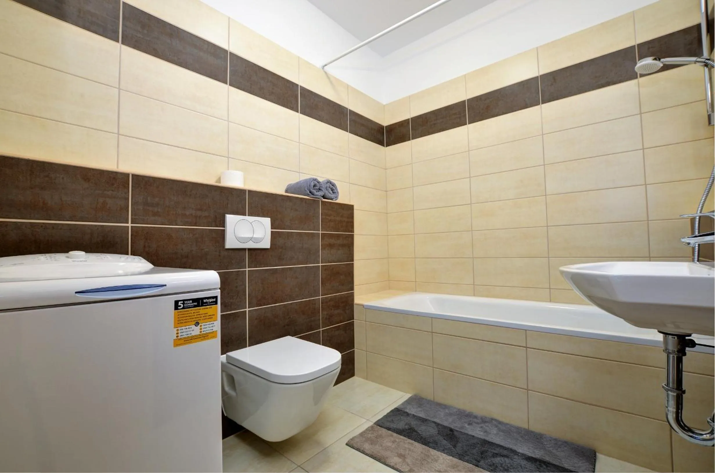 Bathroom in Vision Apartments Budapest