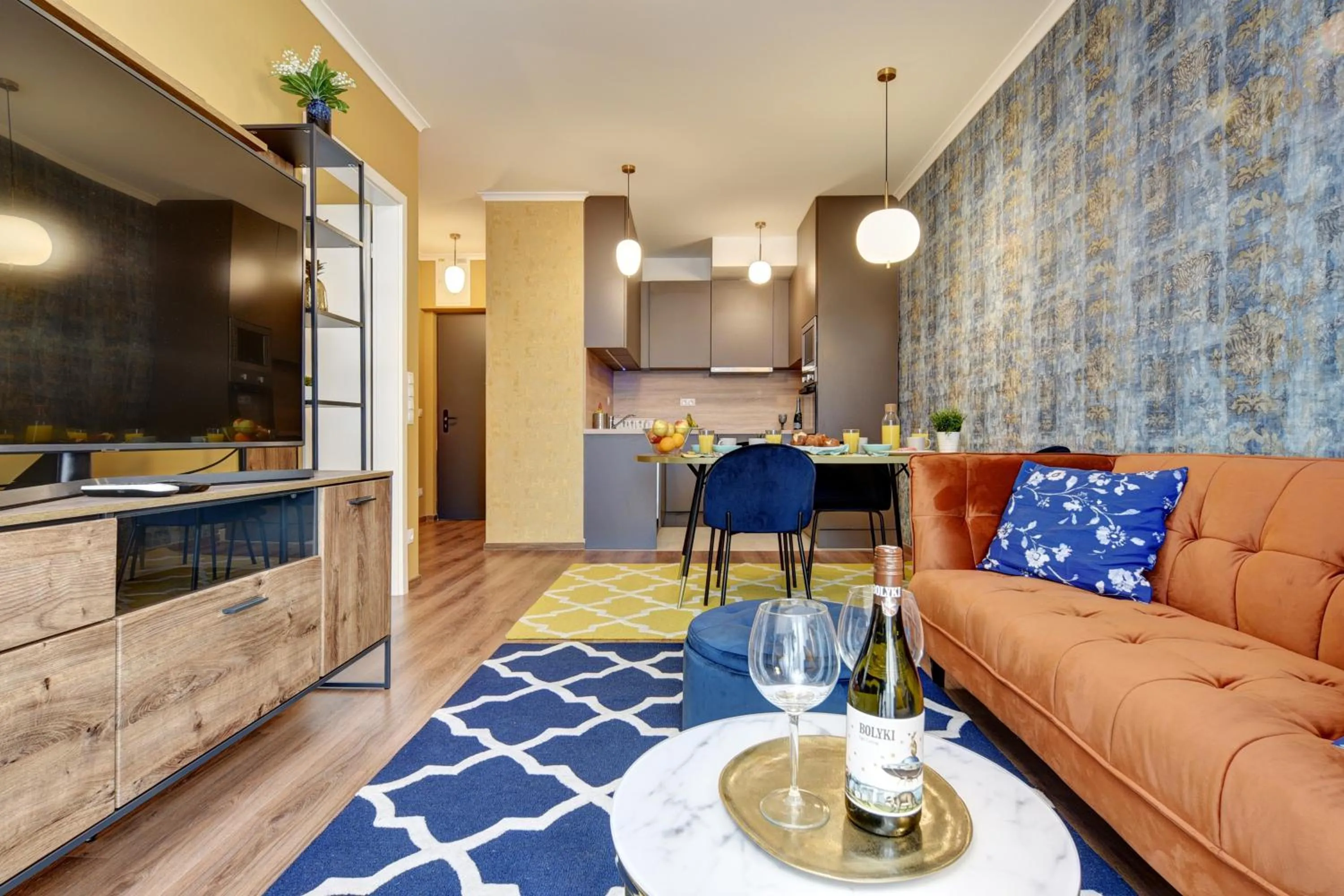 Photo of the whole room in Vision Apartments Budapest