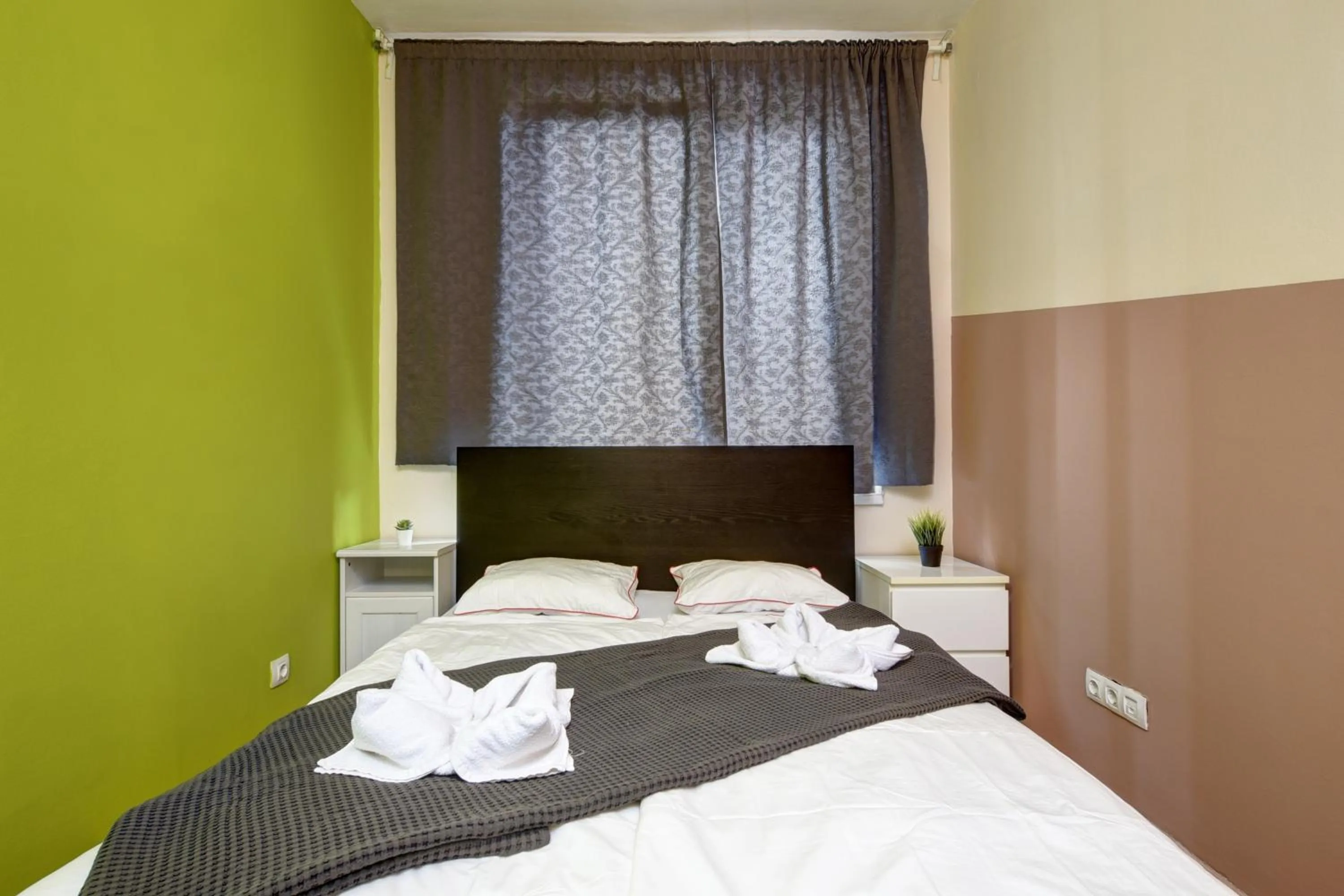 Bed in Vision Apartments Budapest
