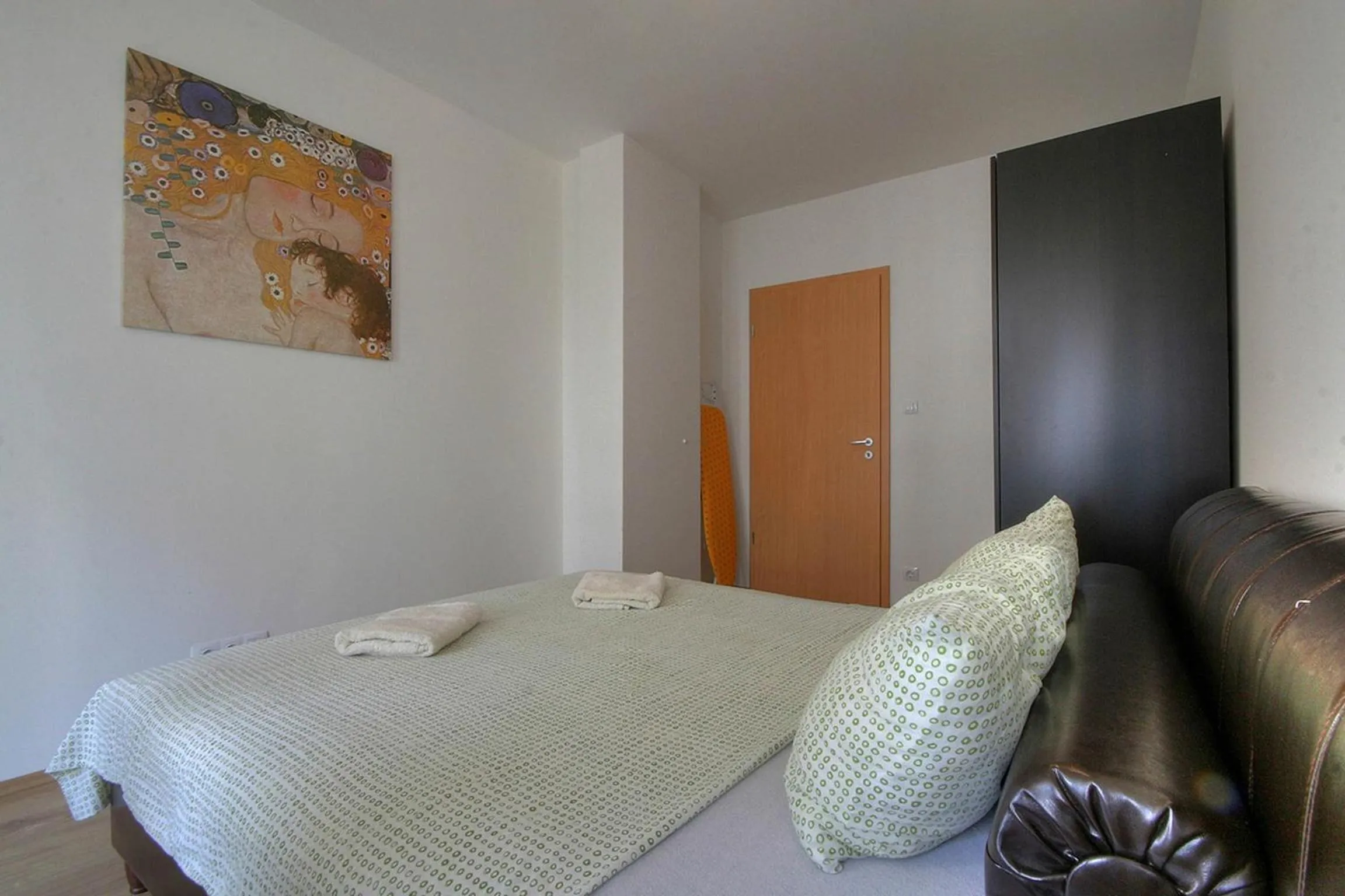 Bed in Vision Apartments Budapest