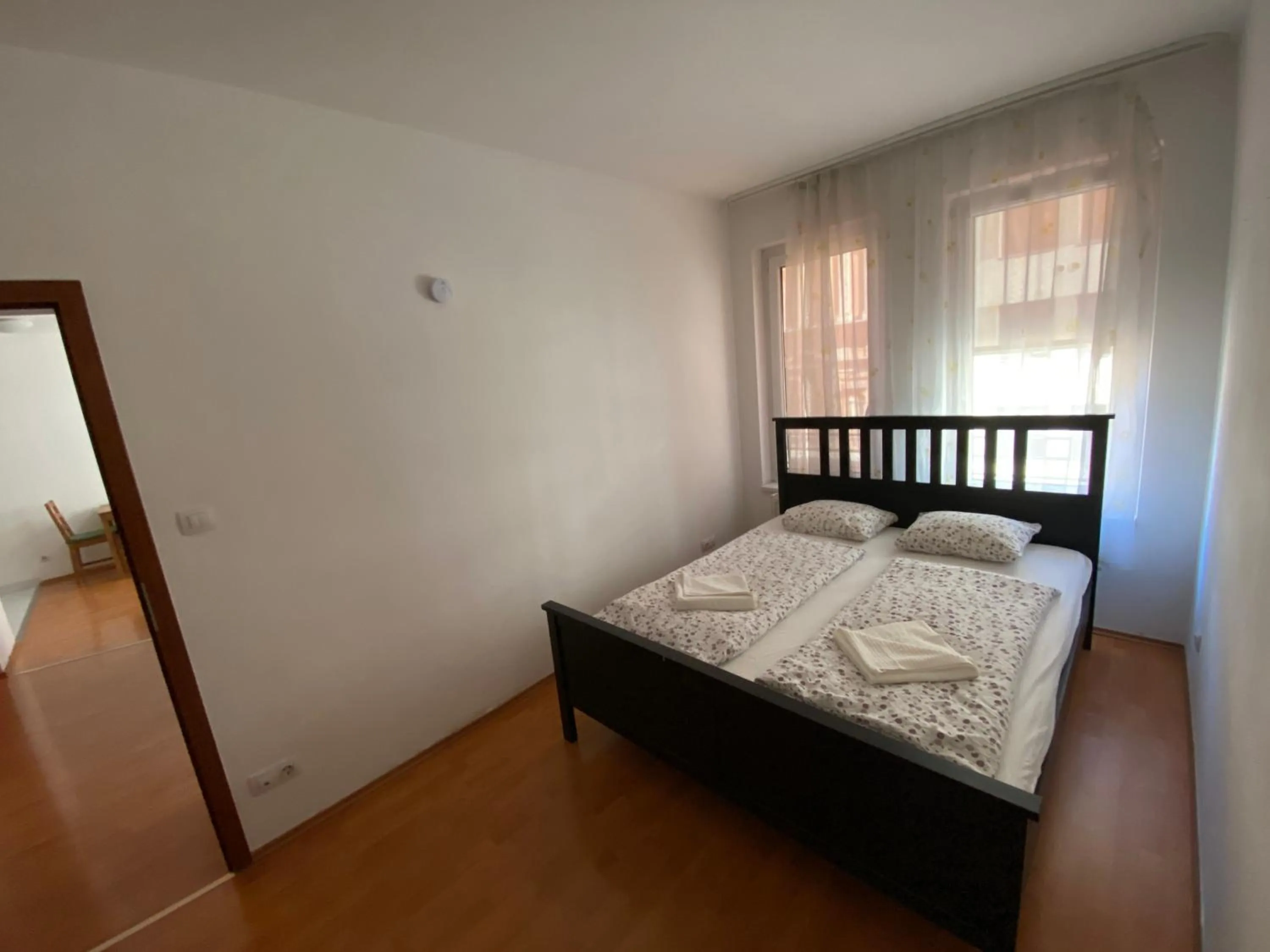 Bed in Vision Apartments Budapest