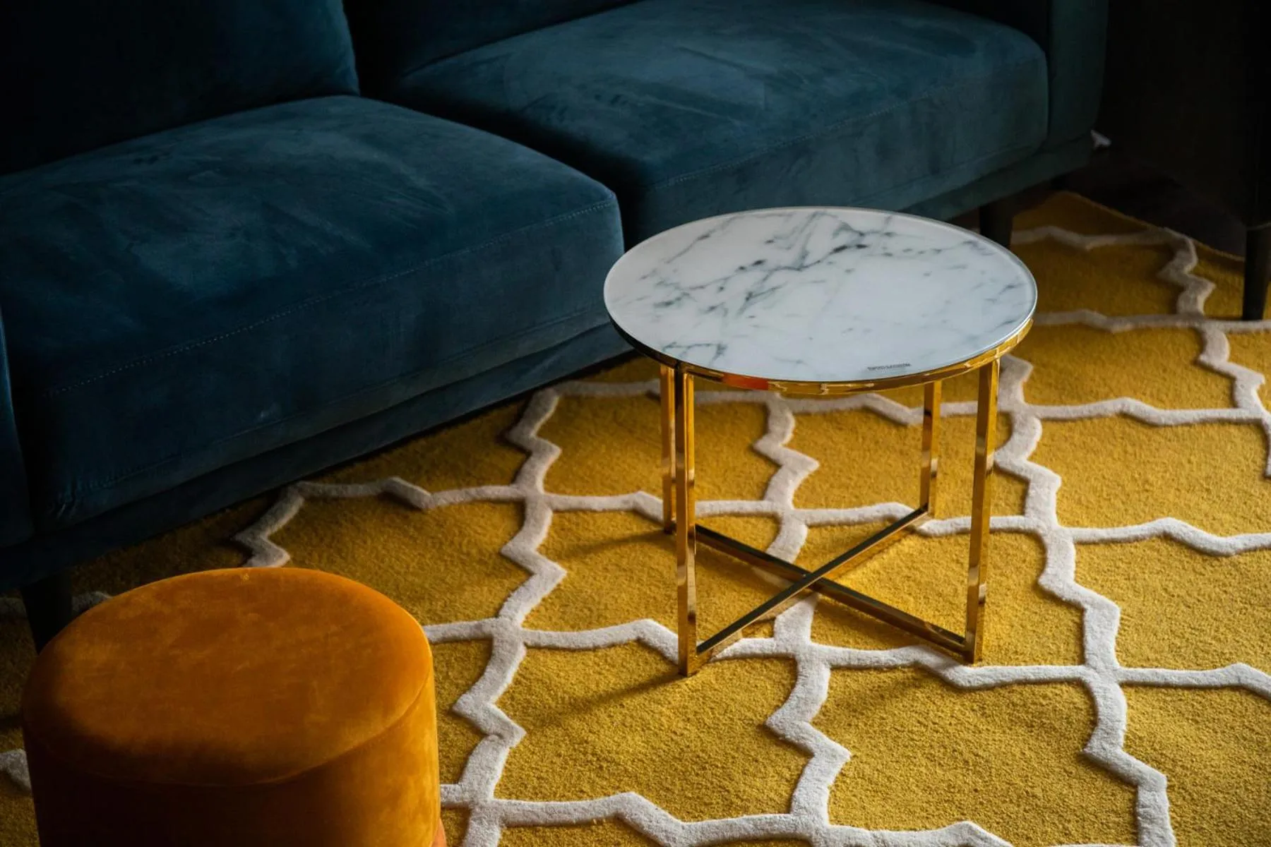 Living room in Vision Apartments Budapest