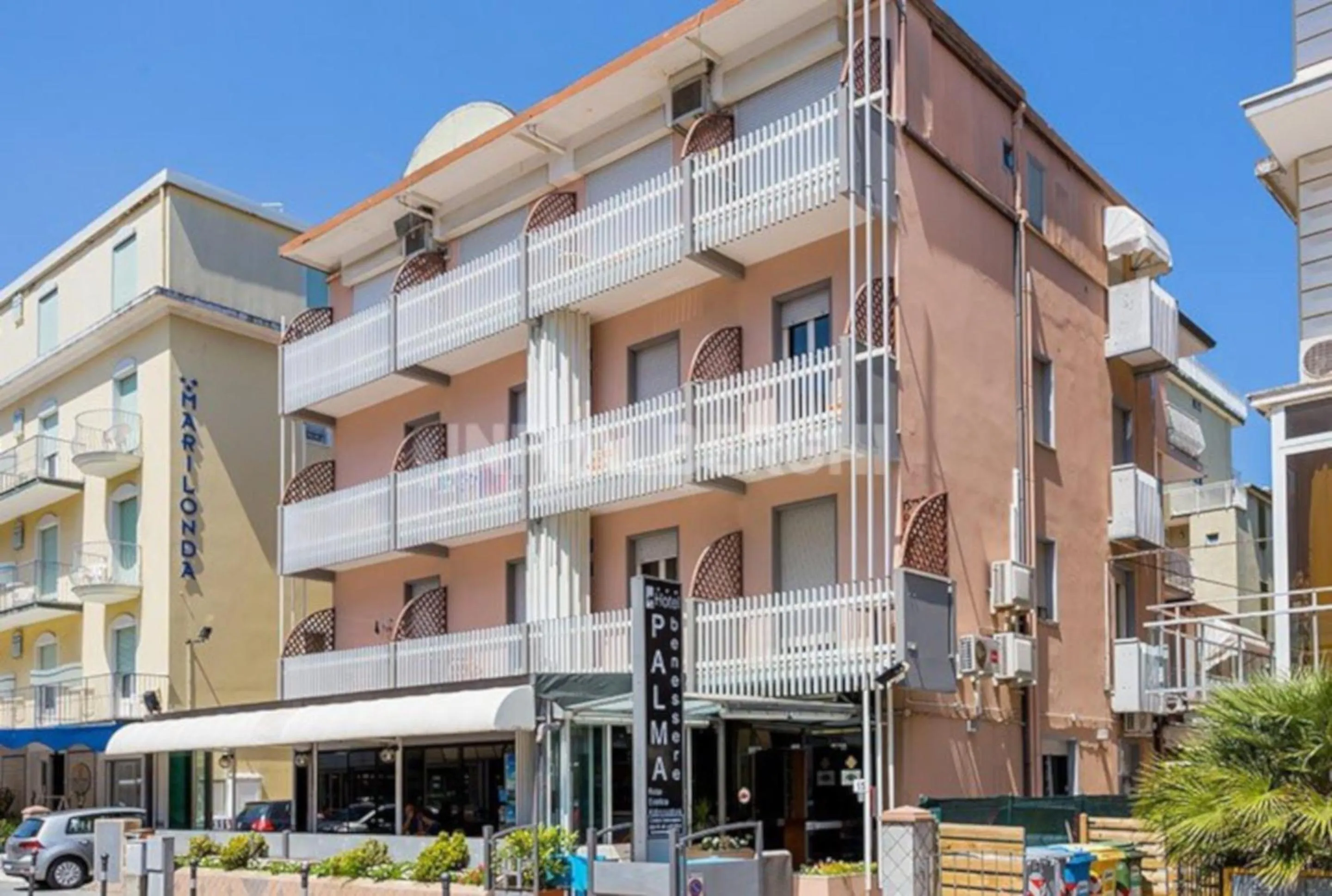 Property building in Hotel Palma Benessere