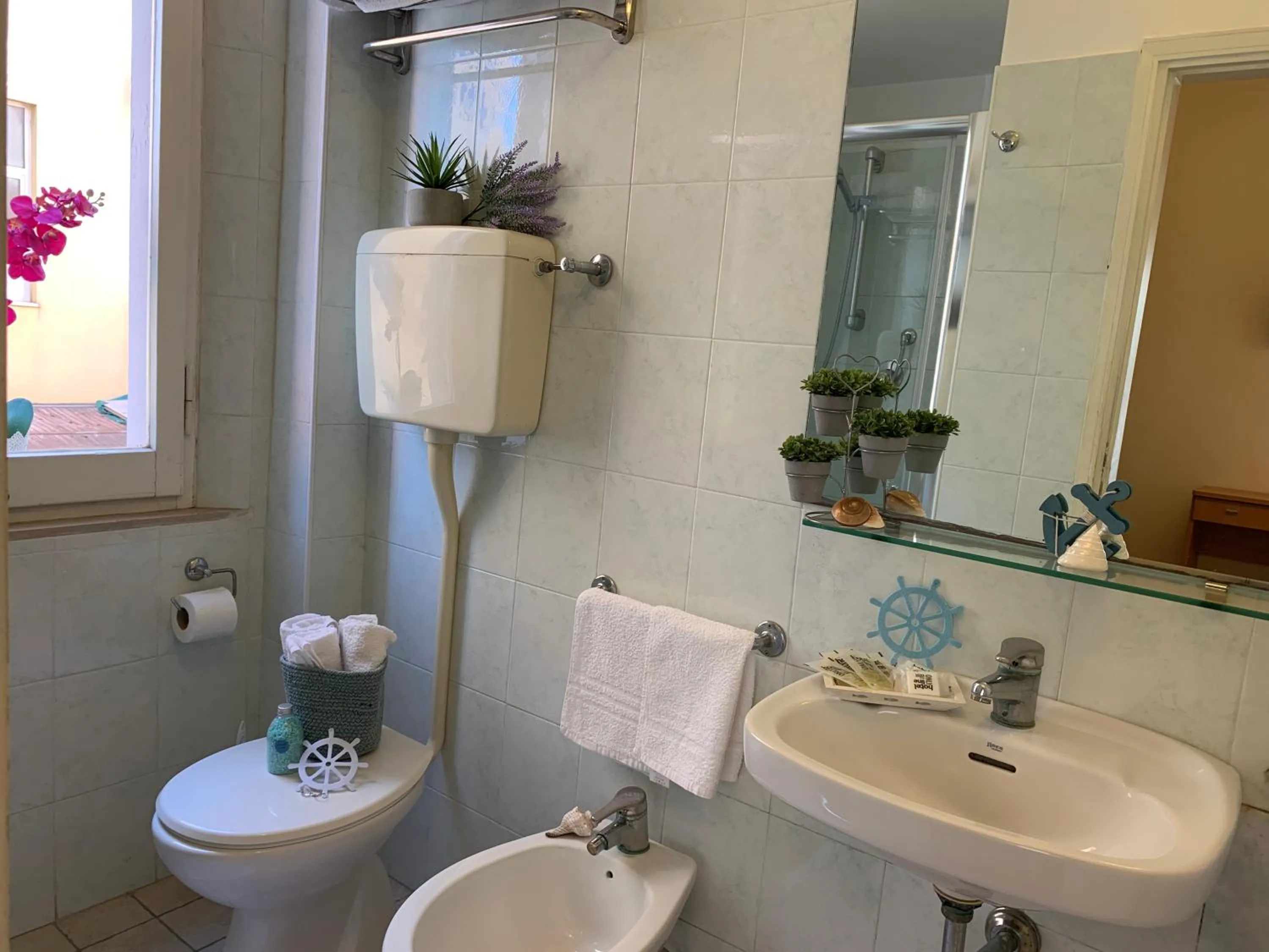 Bathroom in Hotel Palma Benessere