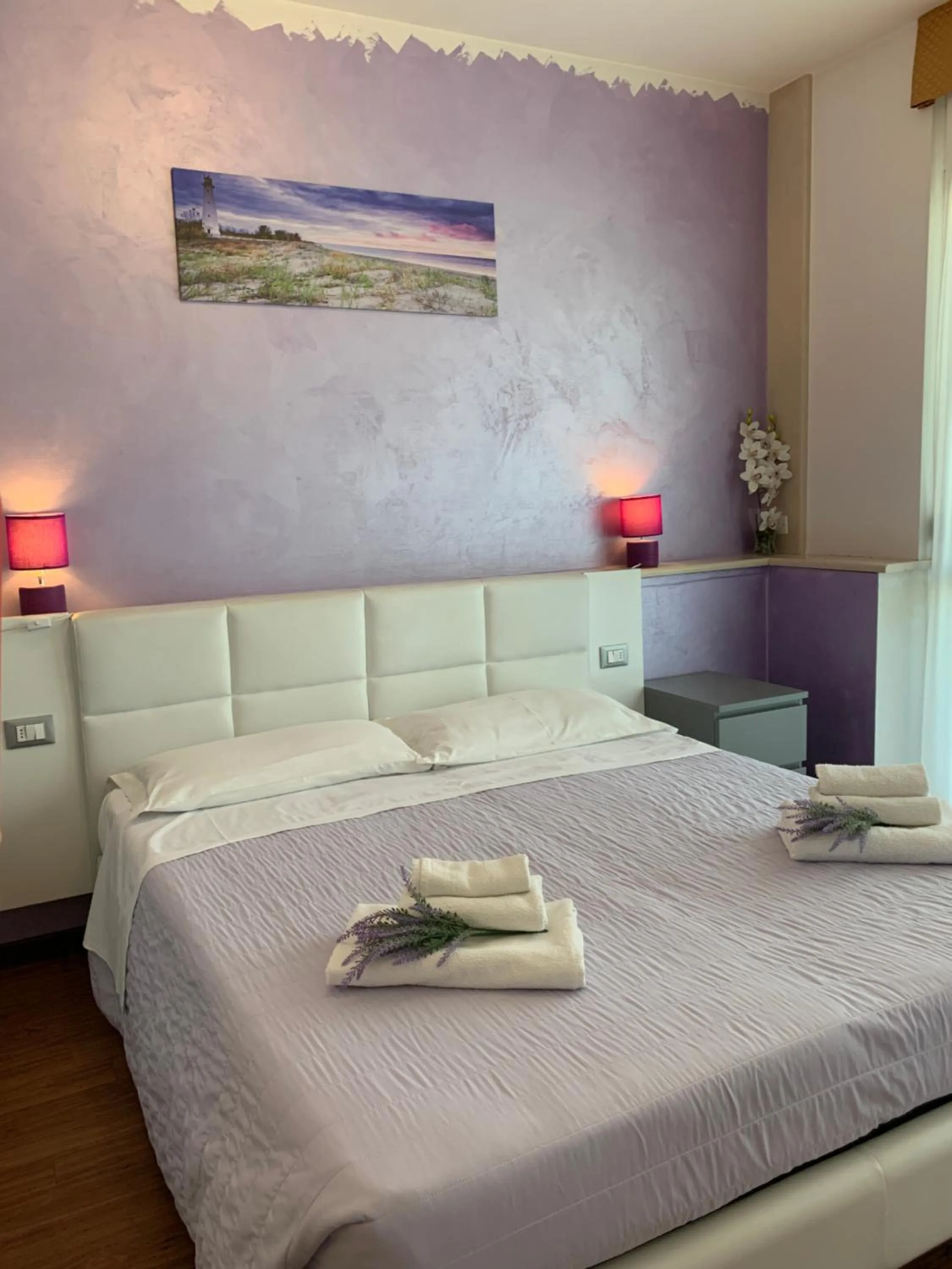 Bed in Hotel Palma Benessere