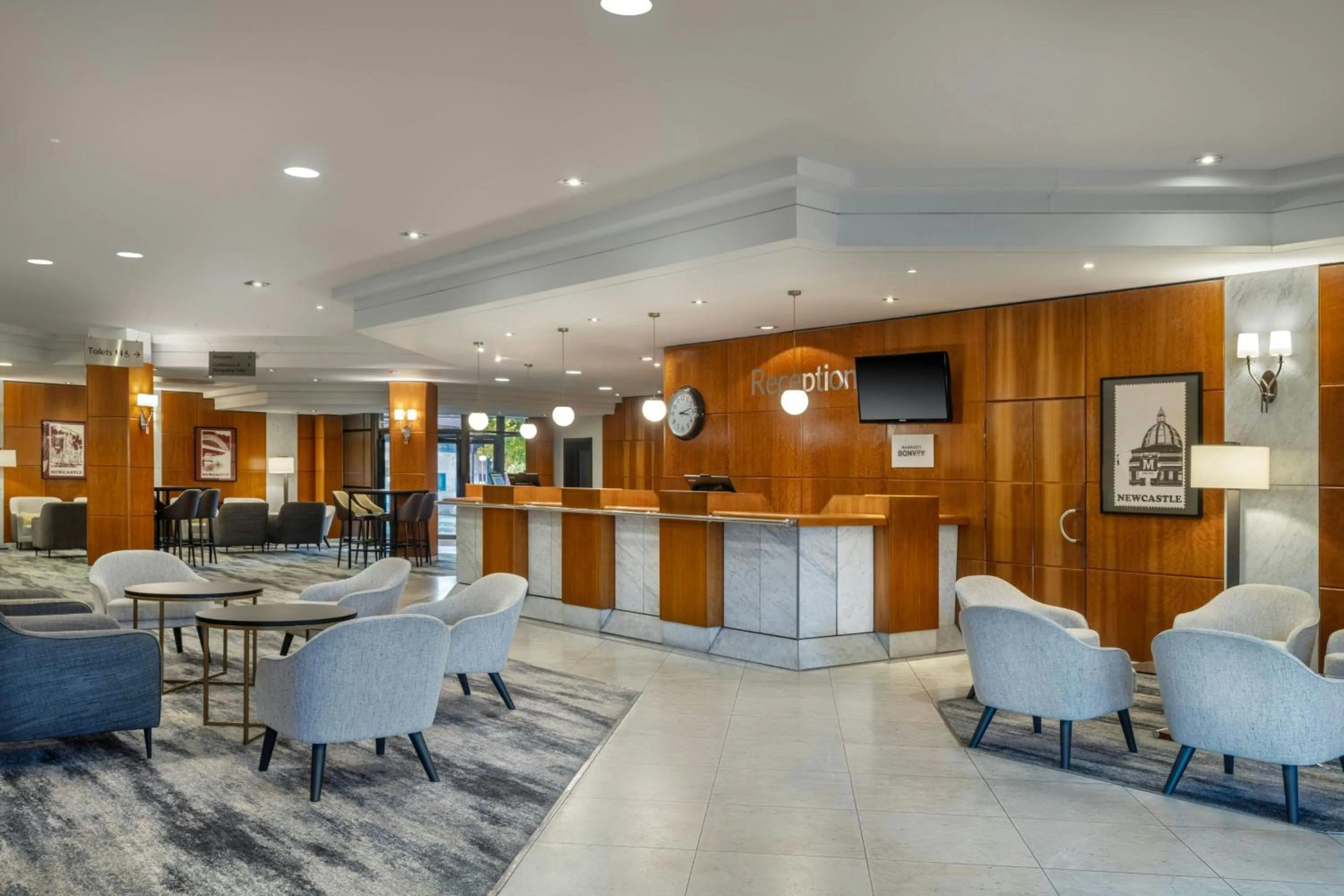 Lobby or reception in Delta Hotels by Marriott Newcastle Gateshead