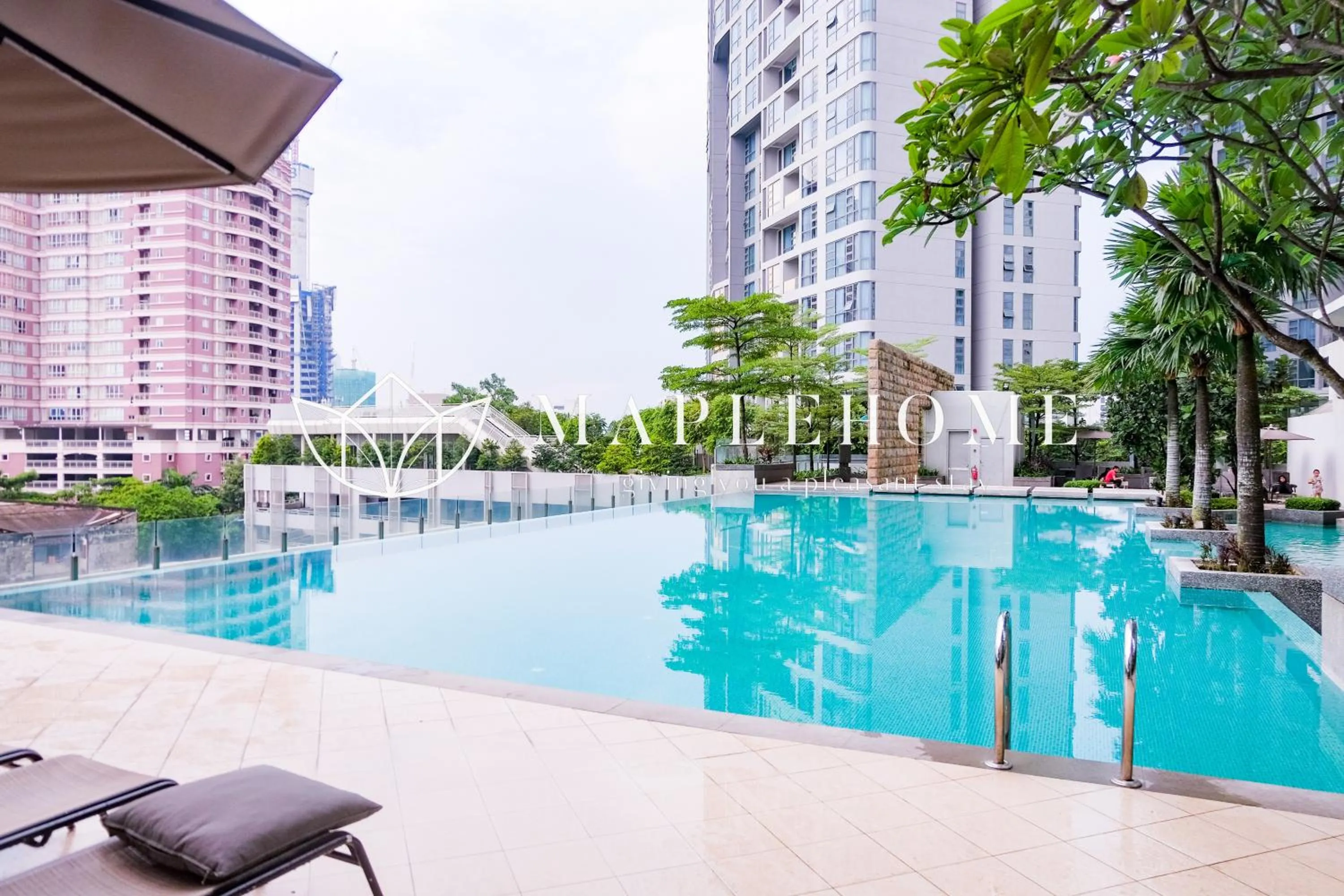 Swimming pool in Swiss Garden Residence Kuala Lumpur