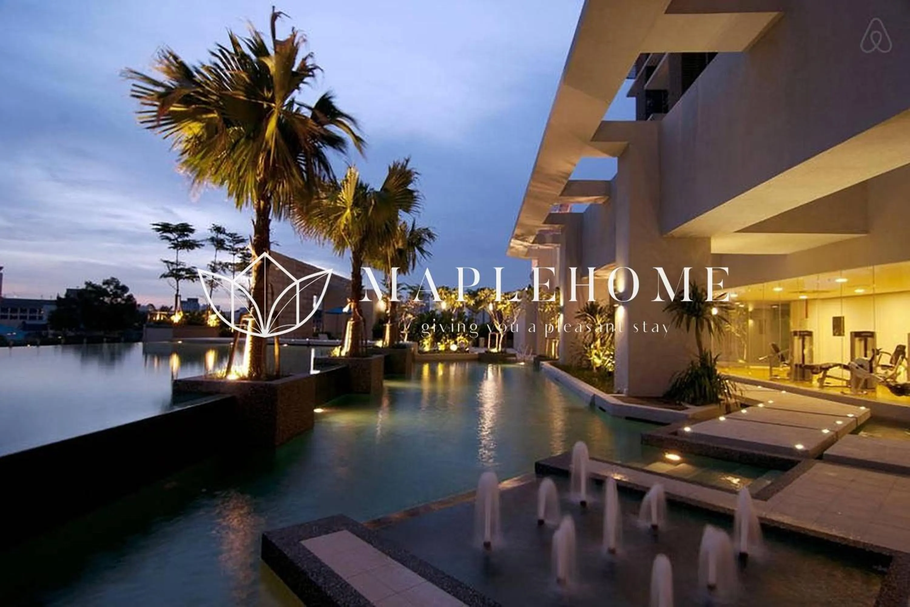 Swimming pool in Swiss Garden Residence Kuala Lumpur