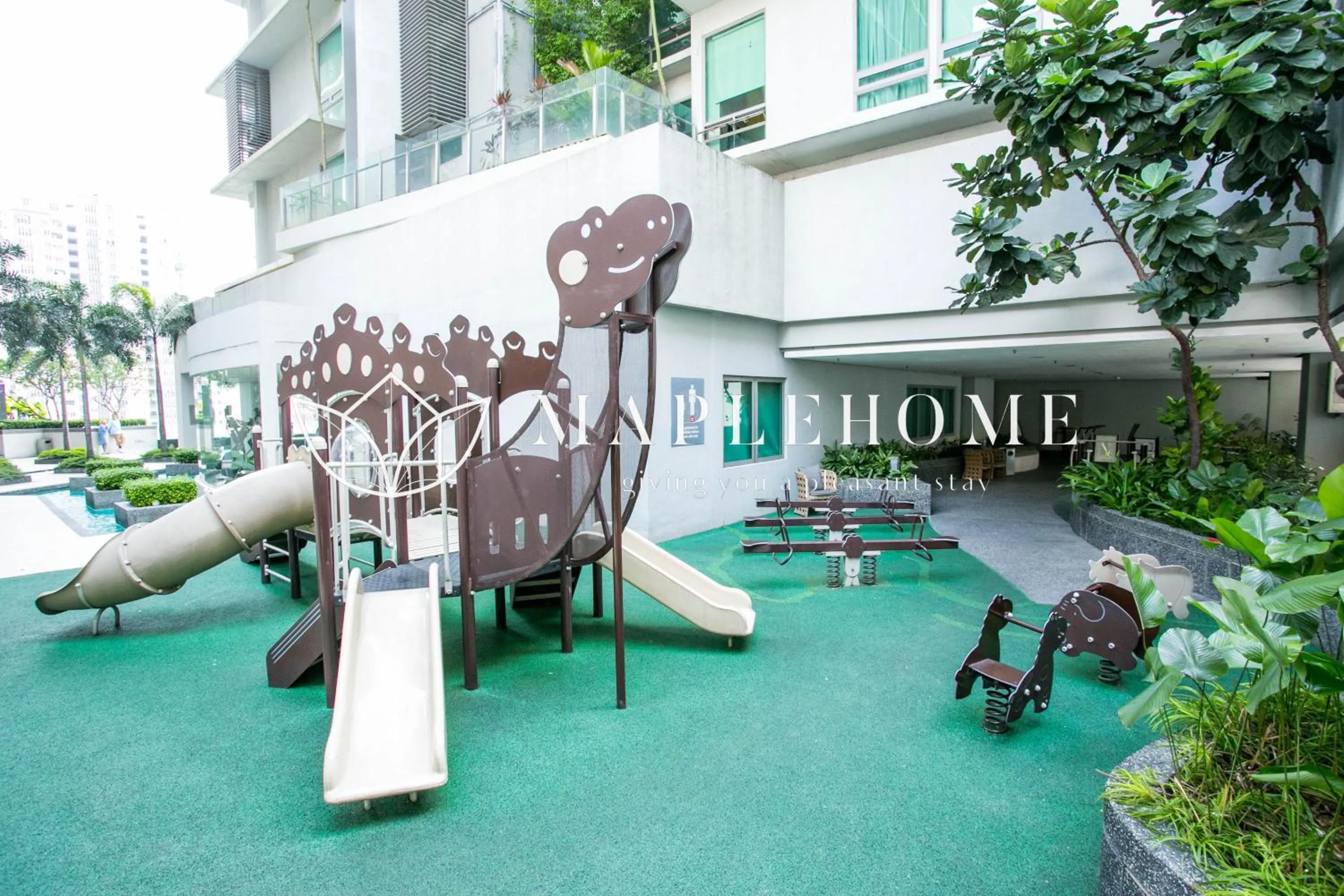 Children play ground in Swiss Garden Residence Kuala Lumpur