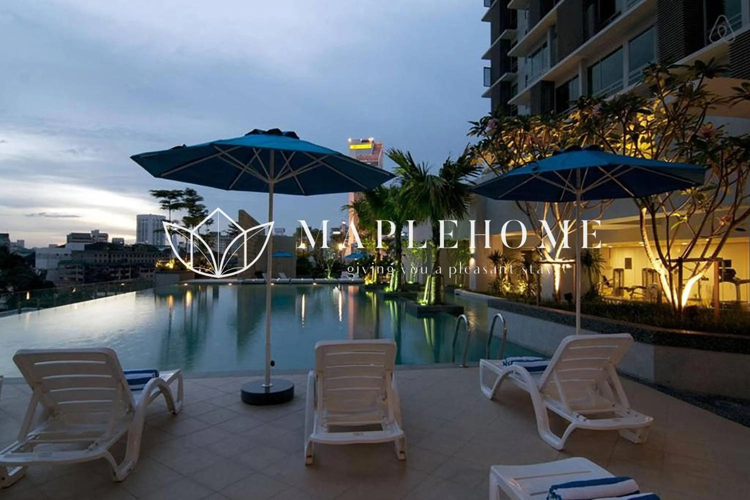 Swimming pool in Swiss Garden Residence Kuala Lumpur