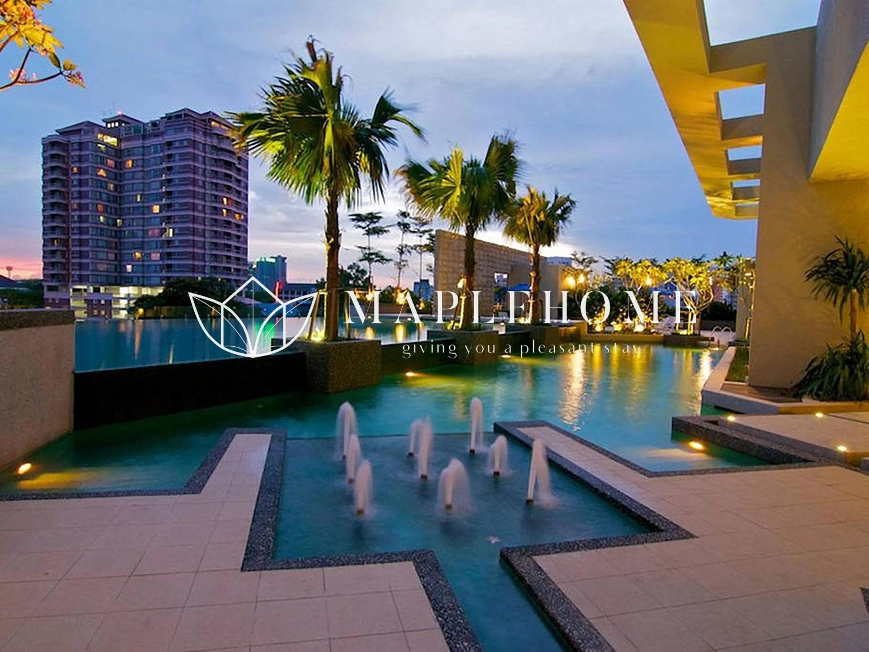 Swimming pool in Swiss Garden Residence Kuala Lumpur