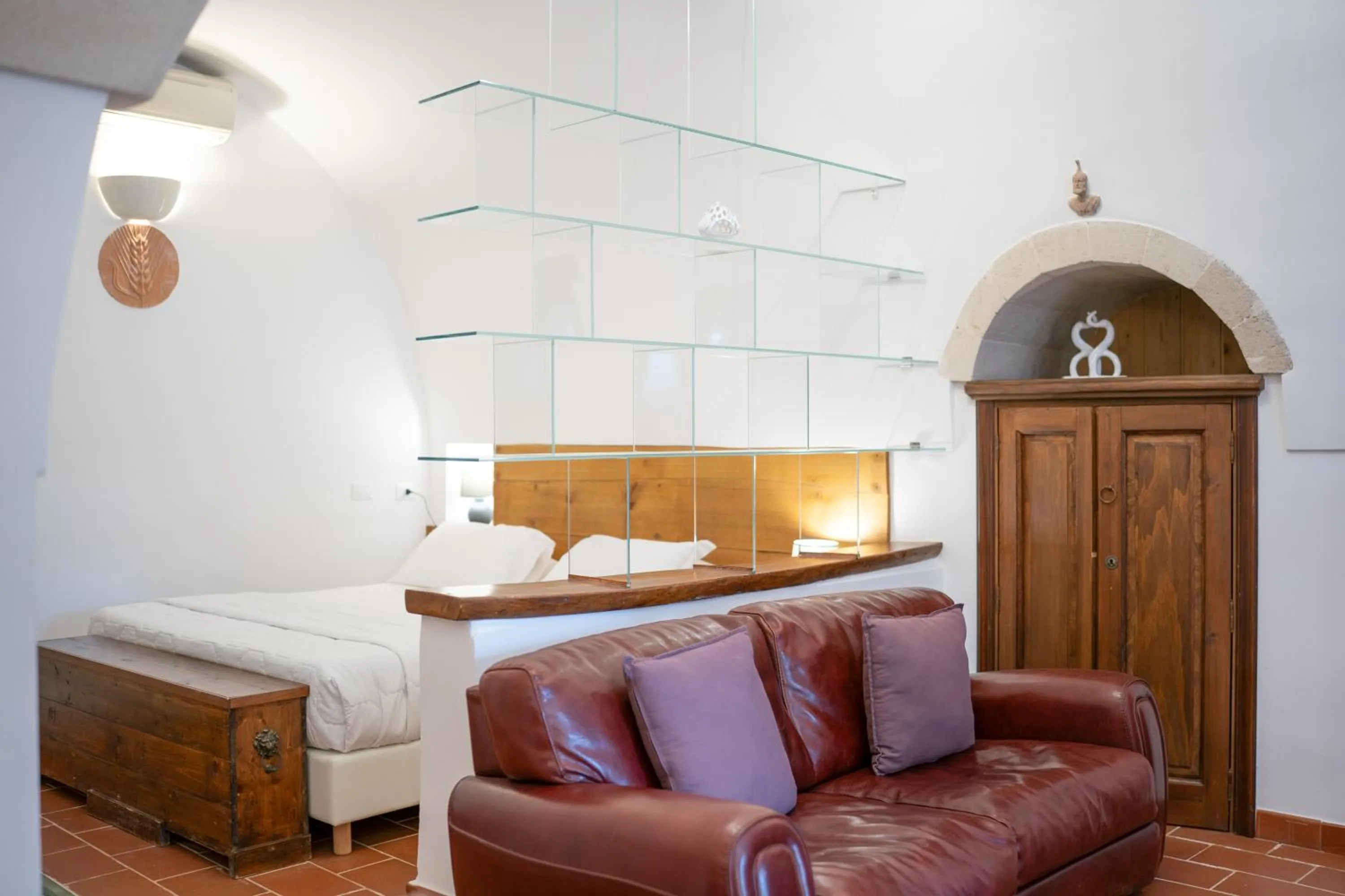 Bedroom, Bed in Masseria Le Lamie