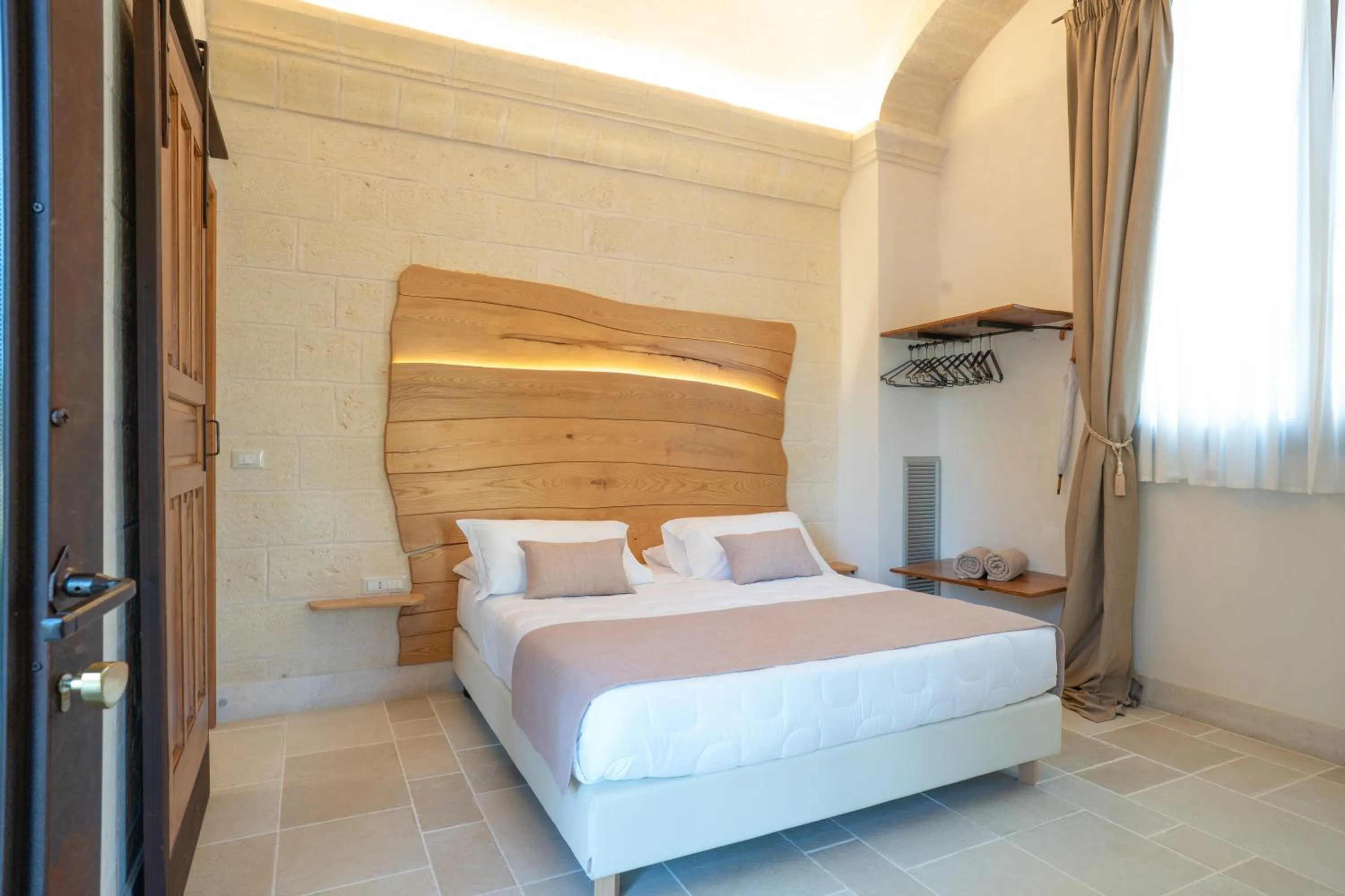 Bed in Masseria Le Lamie