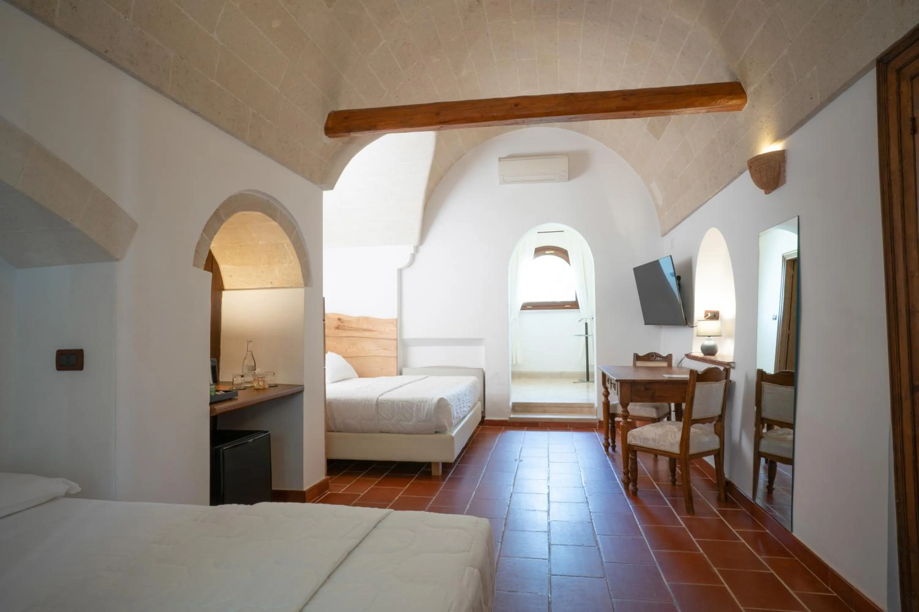 Bedroom, Bed in Masseria Le Lamie