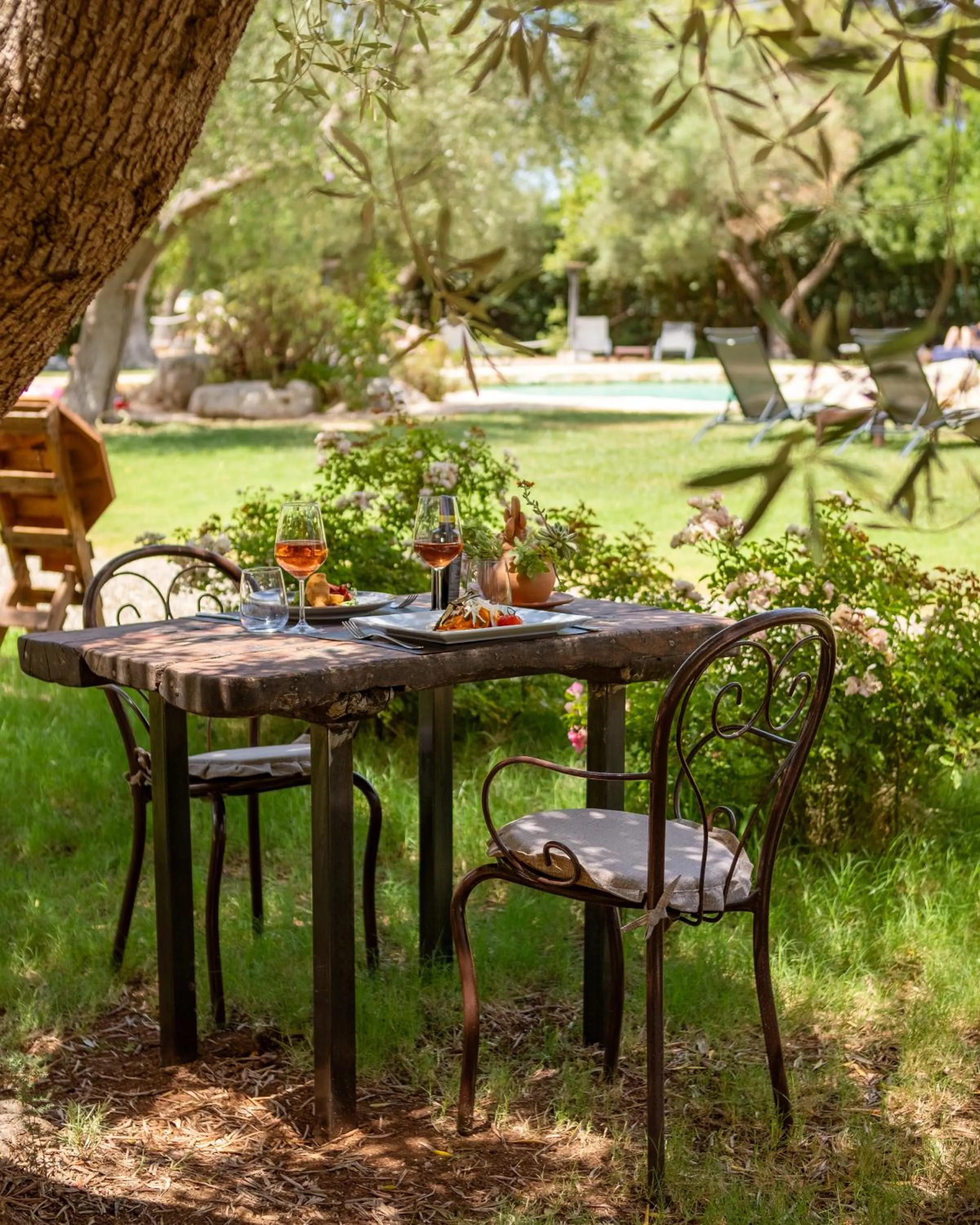Garden in Masseria Le Lamie