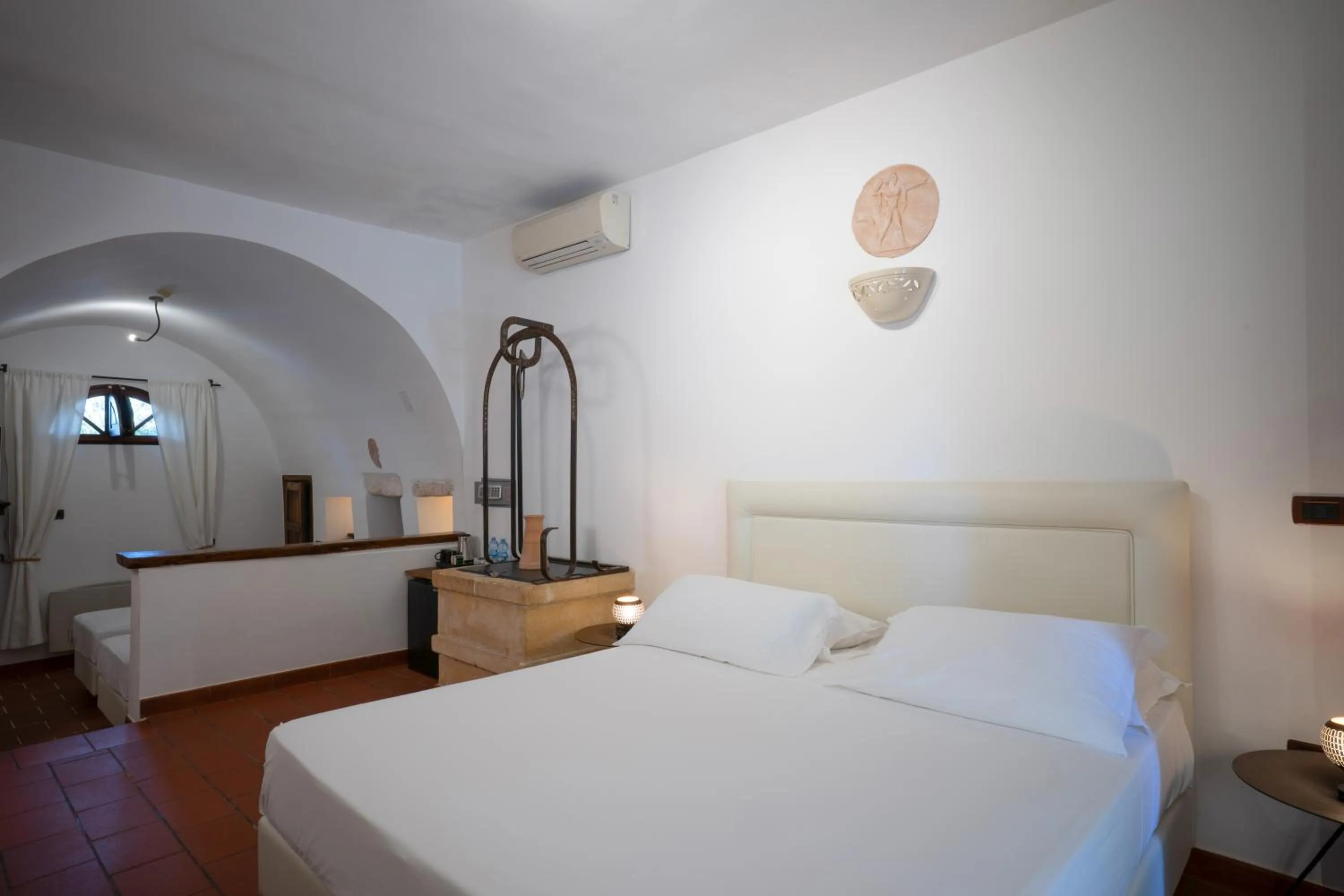 Bed in Masseria Le Lamie