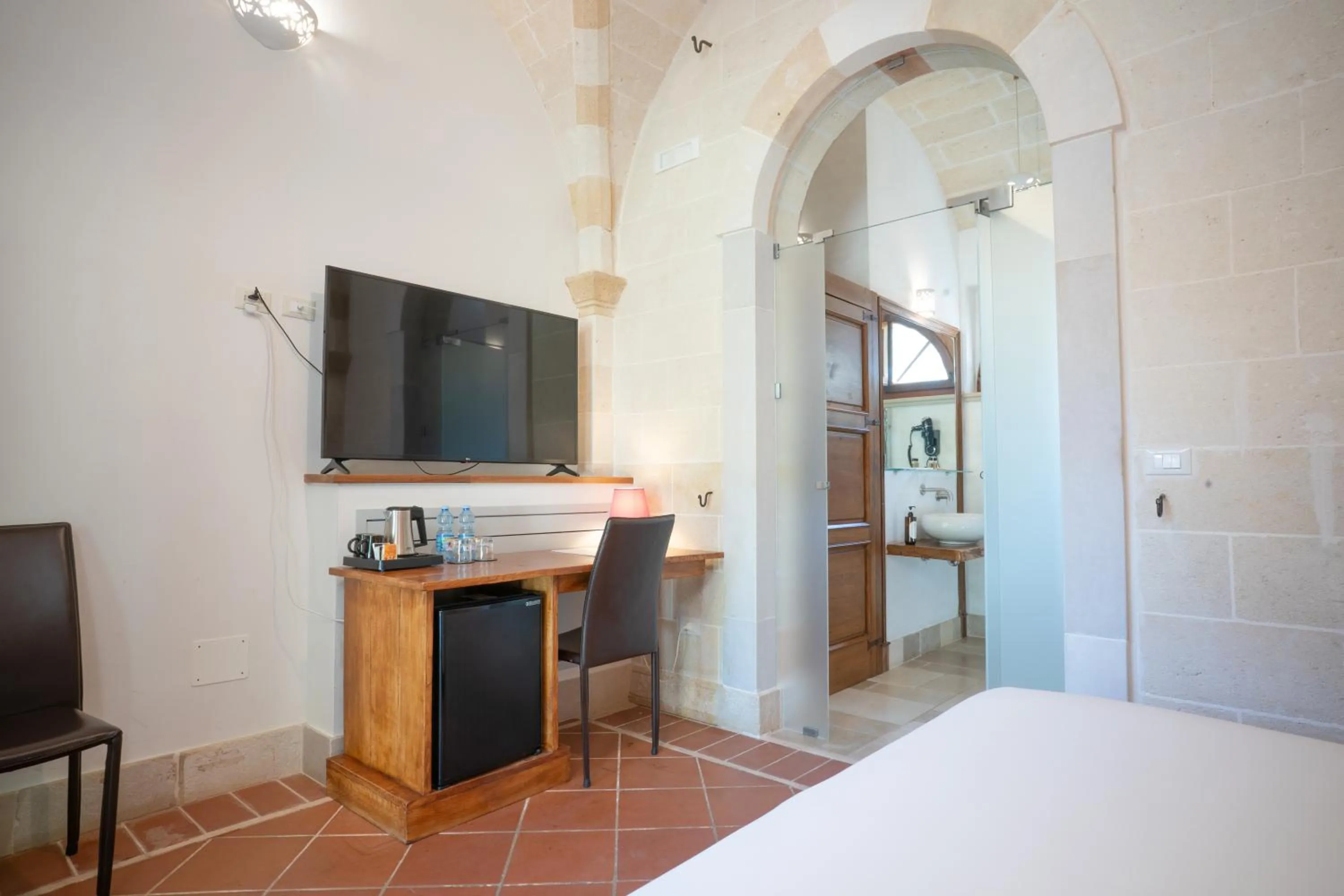 Bed in Masseria Le Lamie