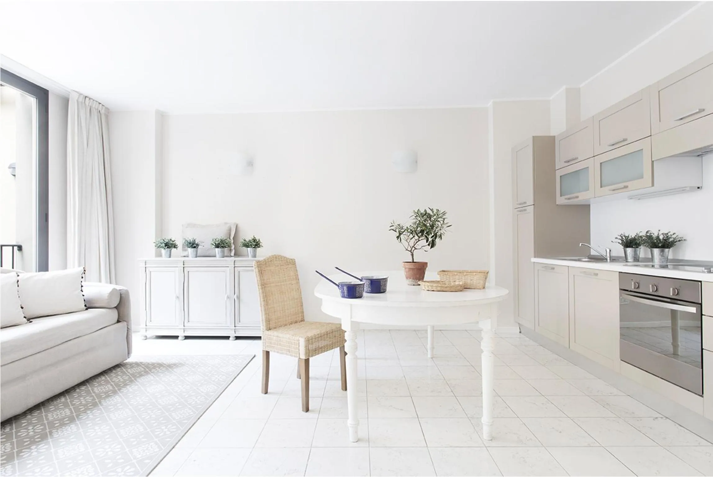 Living room in Adriano Residence