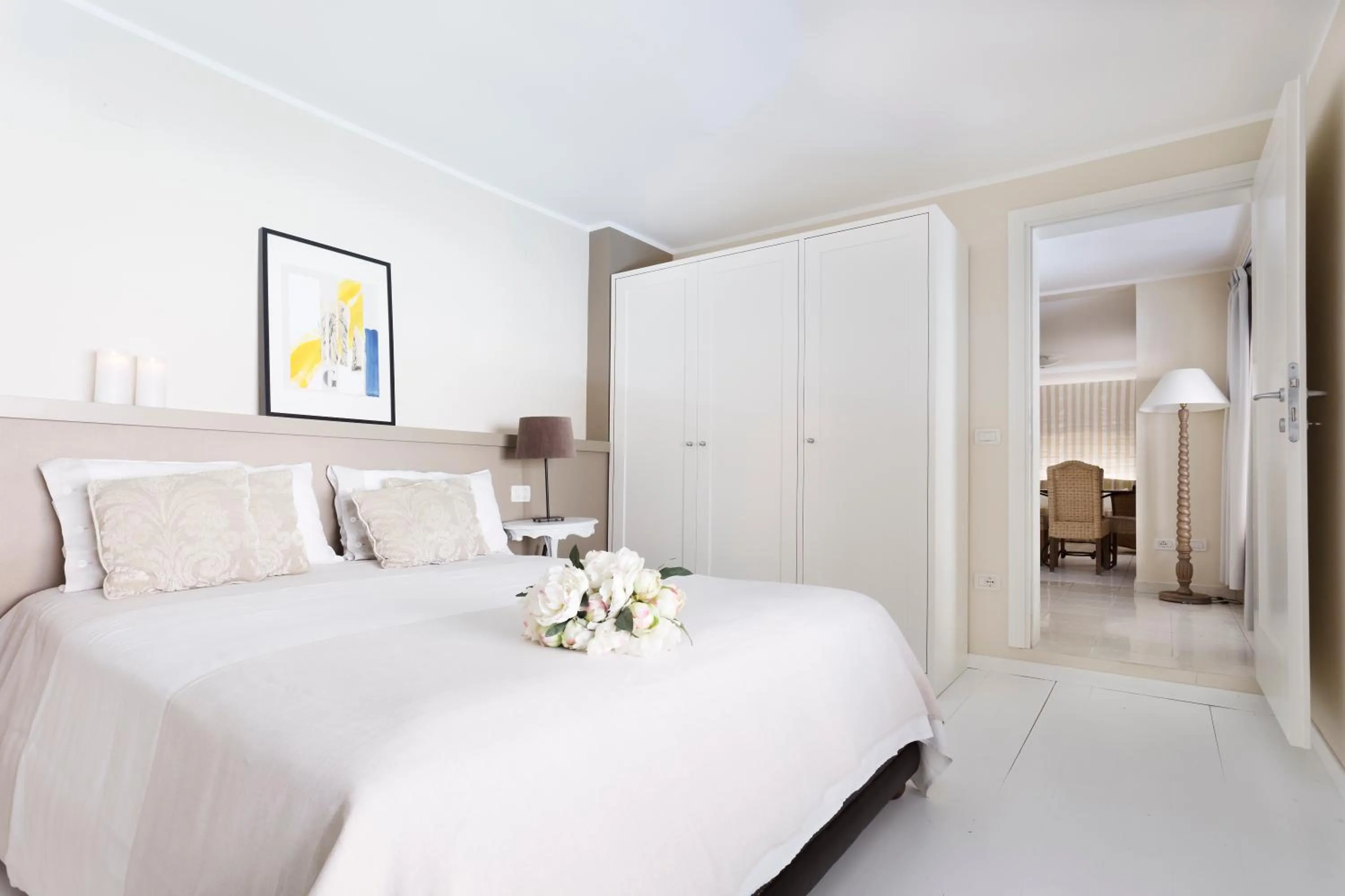 Bedroom, Bed in Adriano Residence