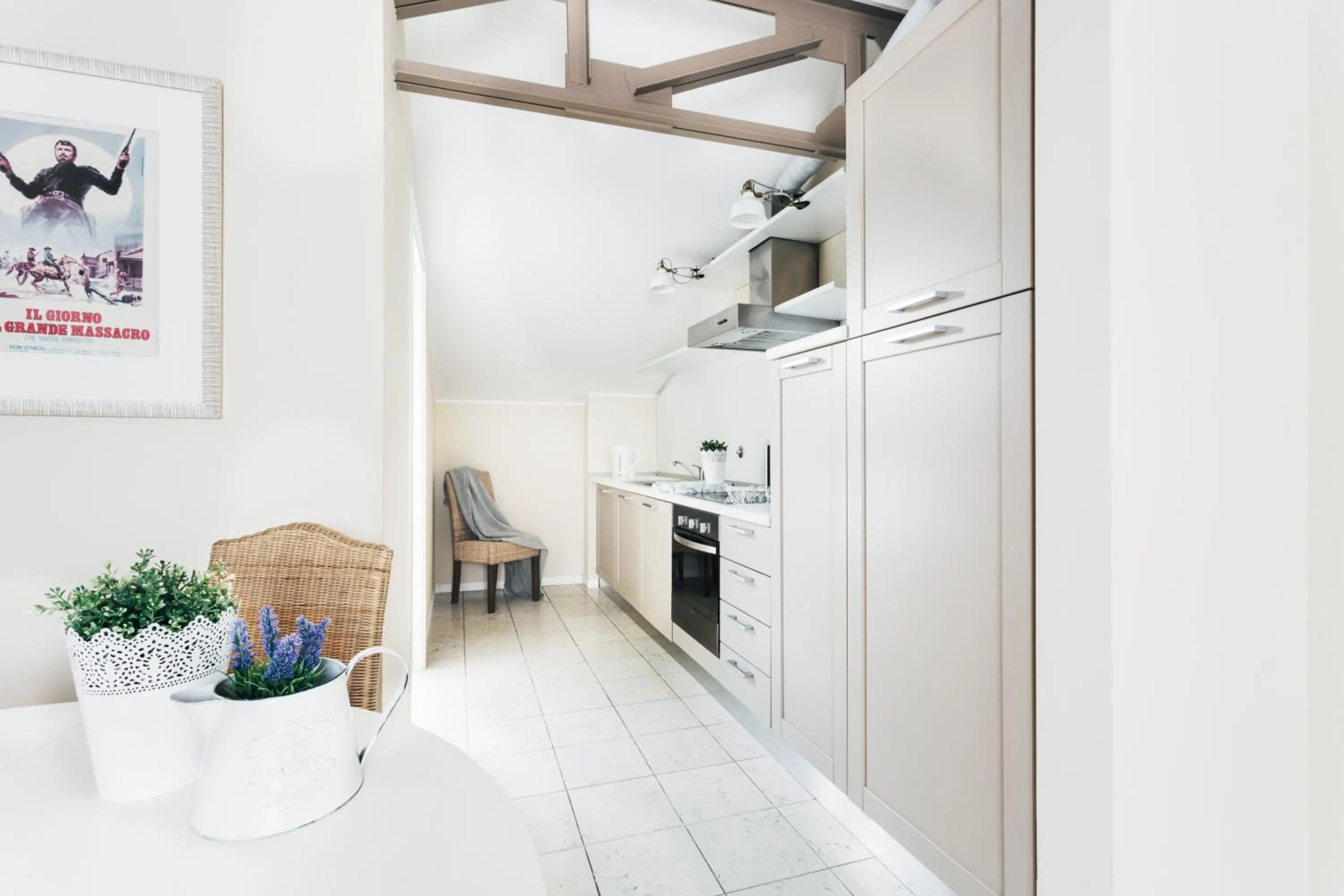 Kitchen or kitchenette in Adriano Residence