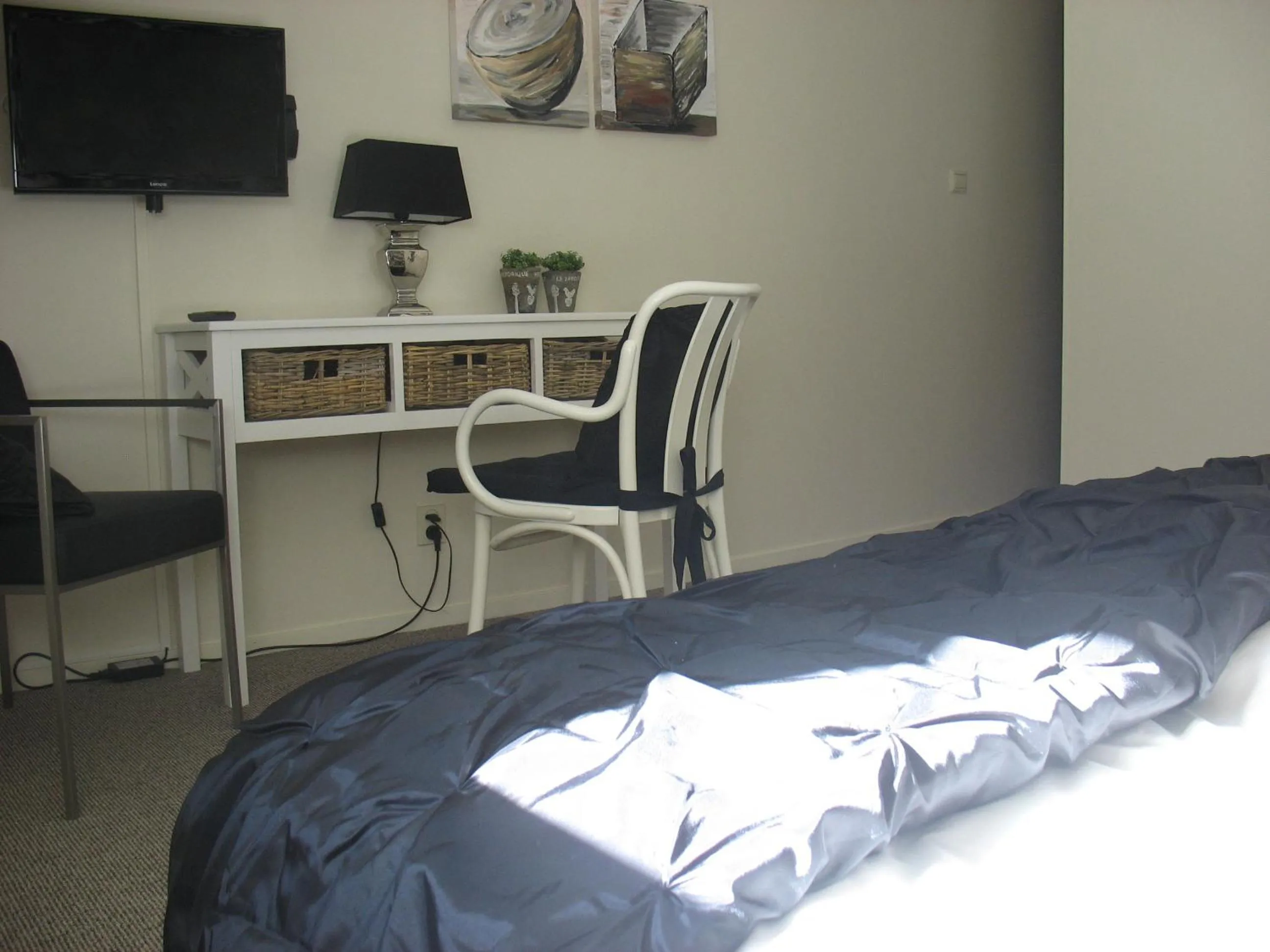 Bedroom, Bed in Hotel-Restaurant van der Weijde