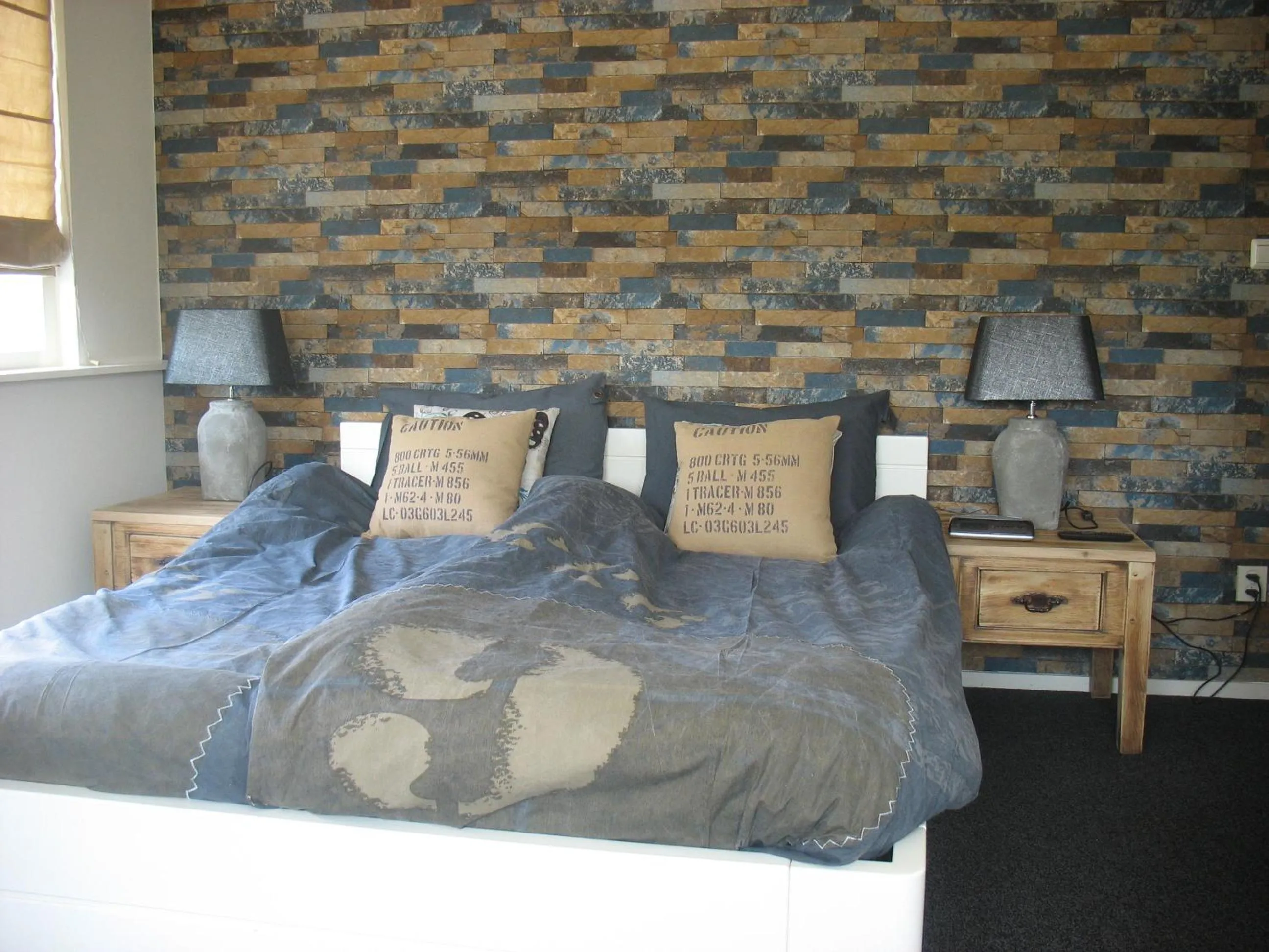 Bedroom, Bed in Hotel-Restaurant van der Weijde