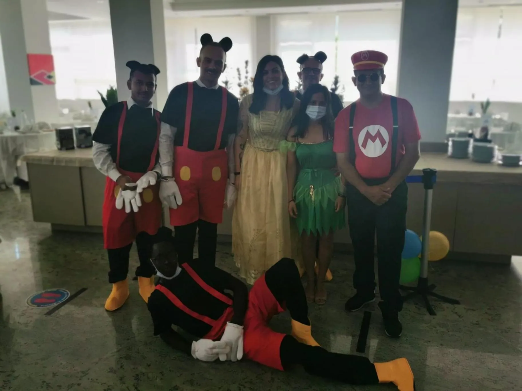 Staff in Zenit Hotel