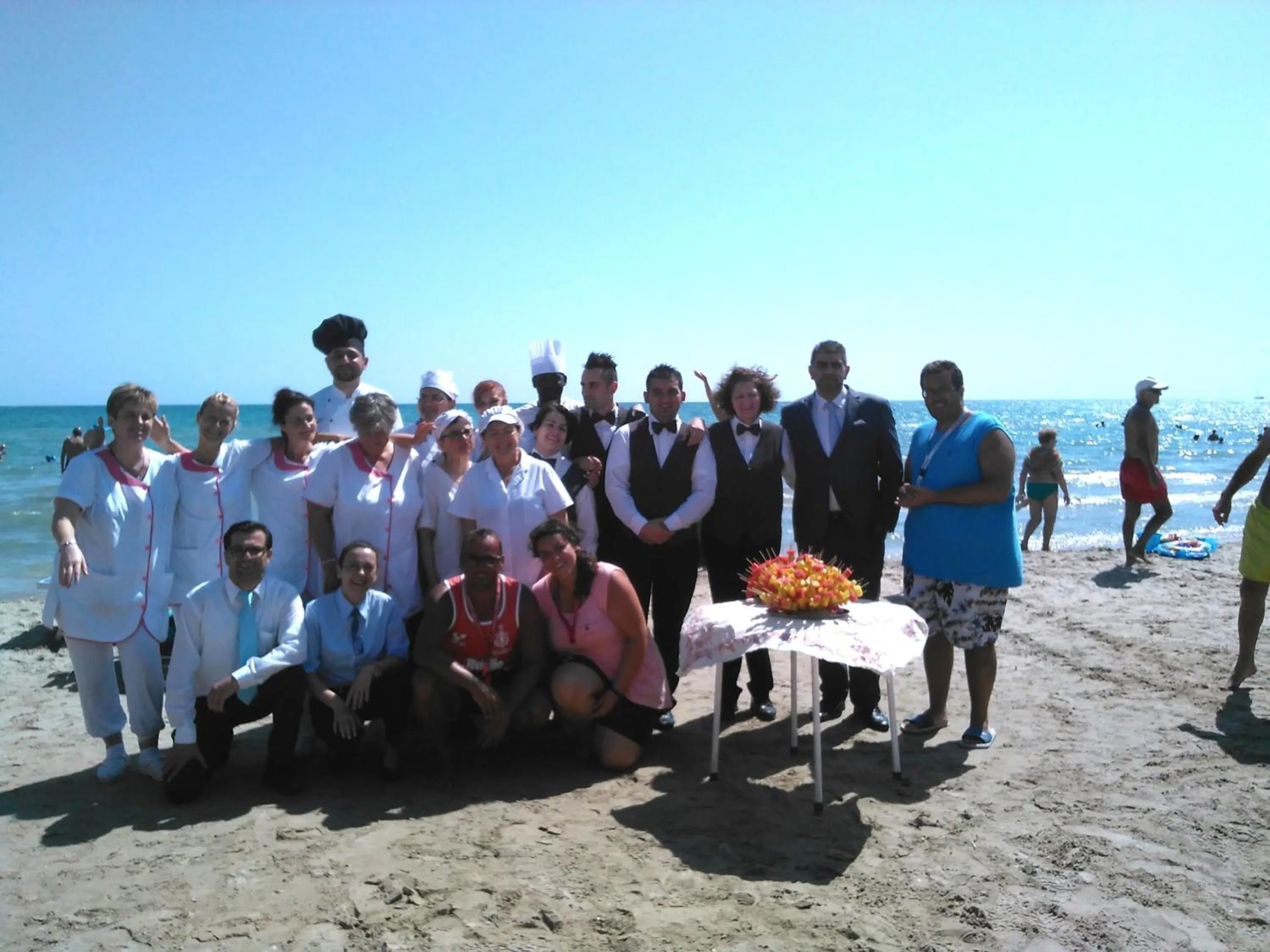 Staff in Zenit Hotel